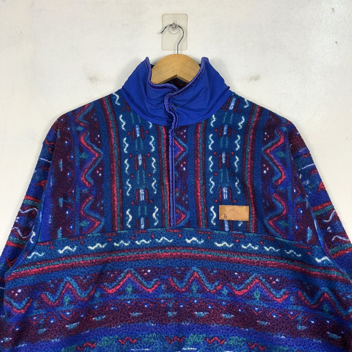 Other × Vintage Vintage Liamonte Fleece Abstract Jacket Size US M / EU 48-50 / 2 - 2 Thumbnail