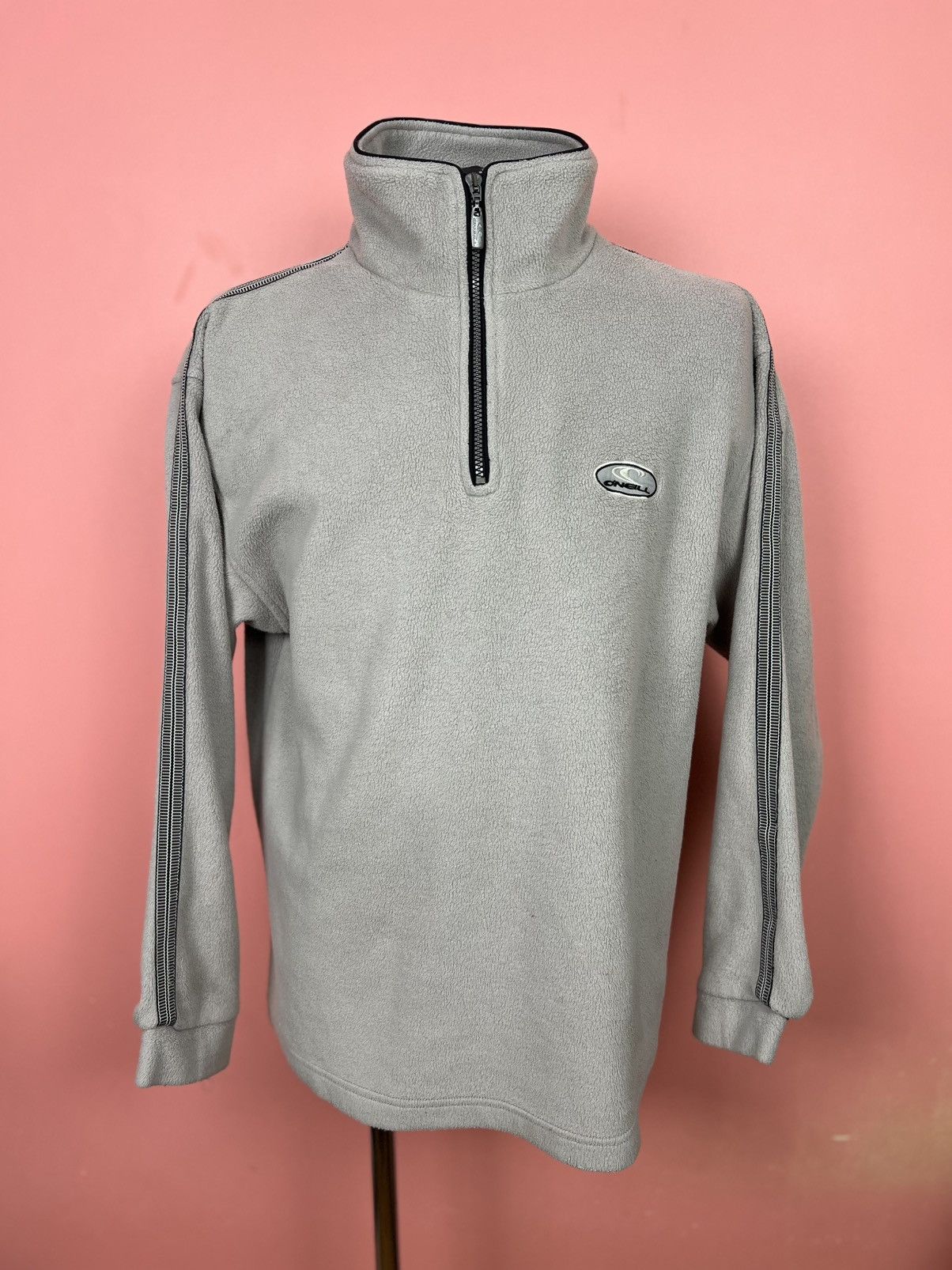 O'Neill Oneill logo fleece 1/3 zip casual vintage rare Size US L / EU 52-54 / 3 - 2 Thumbnail