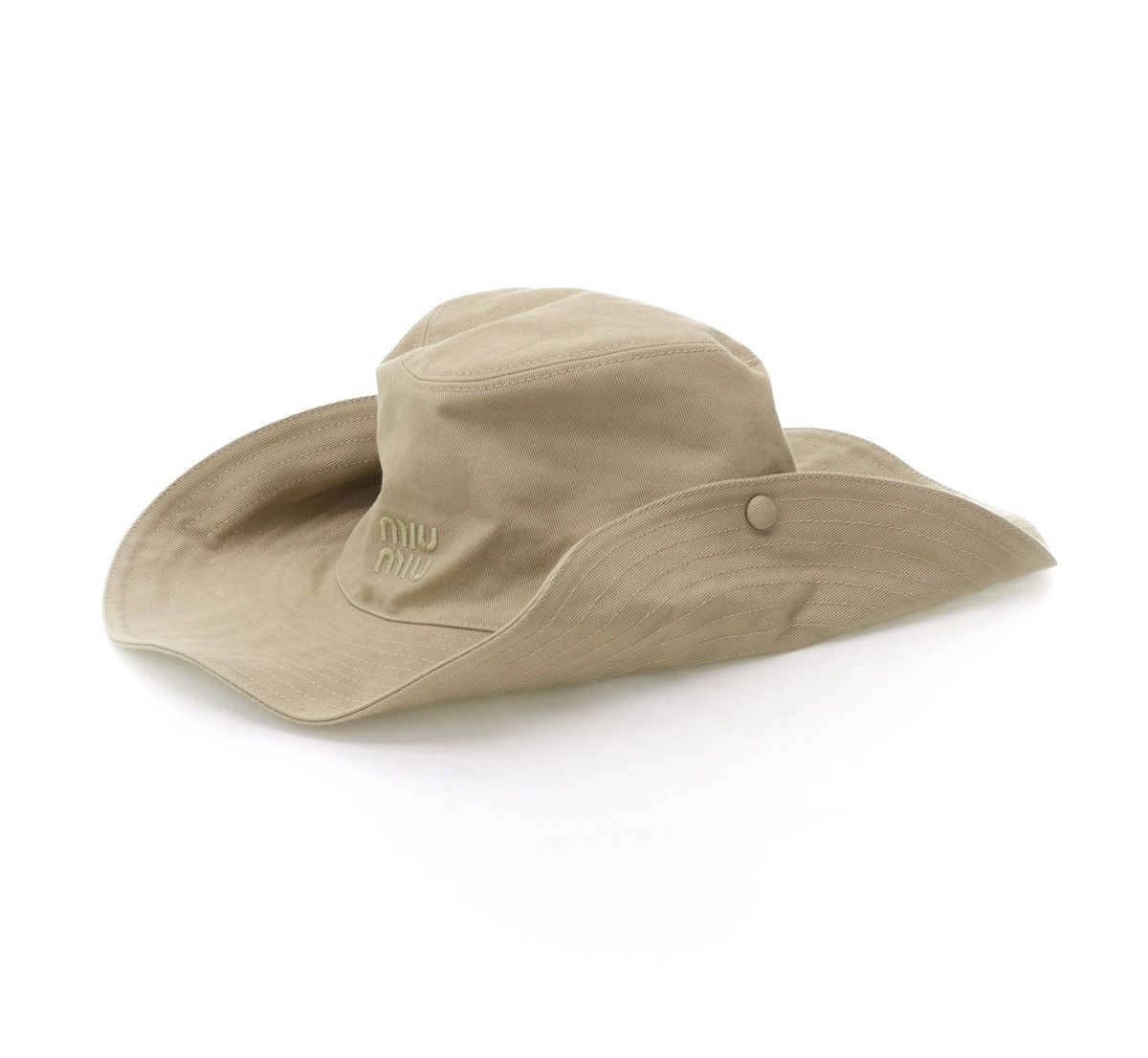 Miu Miu Miu Miu Gabardine Cowboy Hat Size ONE SIZE - 5 Thumbnail