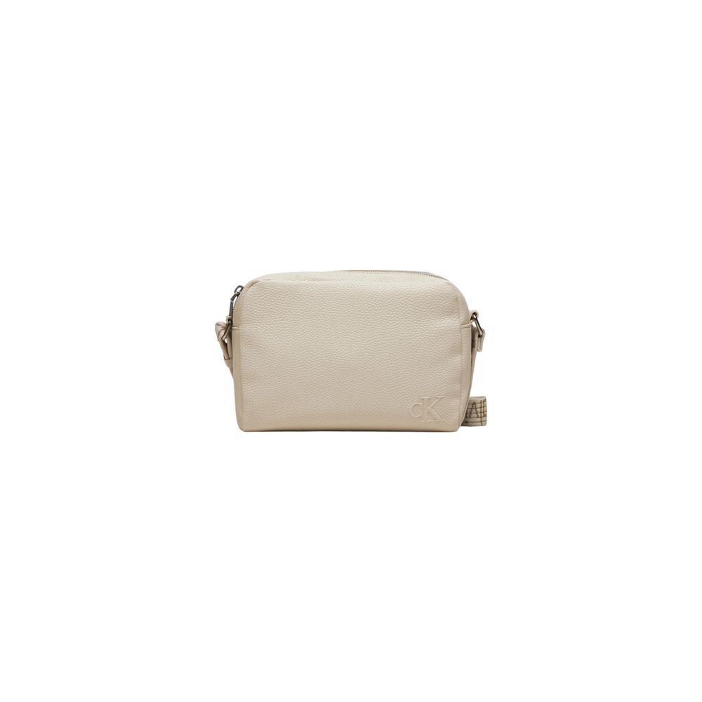 Calvin Klein Cream Recycled Polyester Leather Women's Accessory Size ONE SIZE - 1 Thumbnail