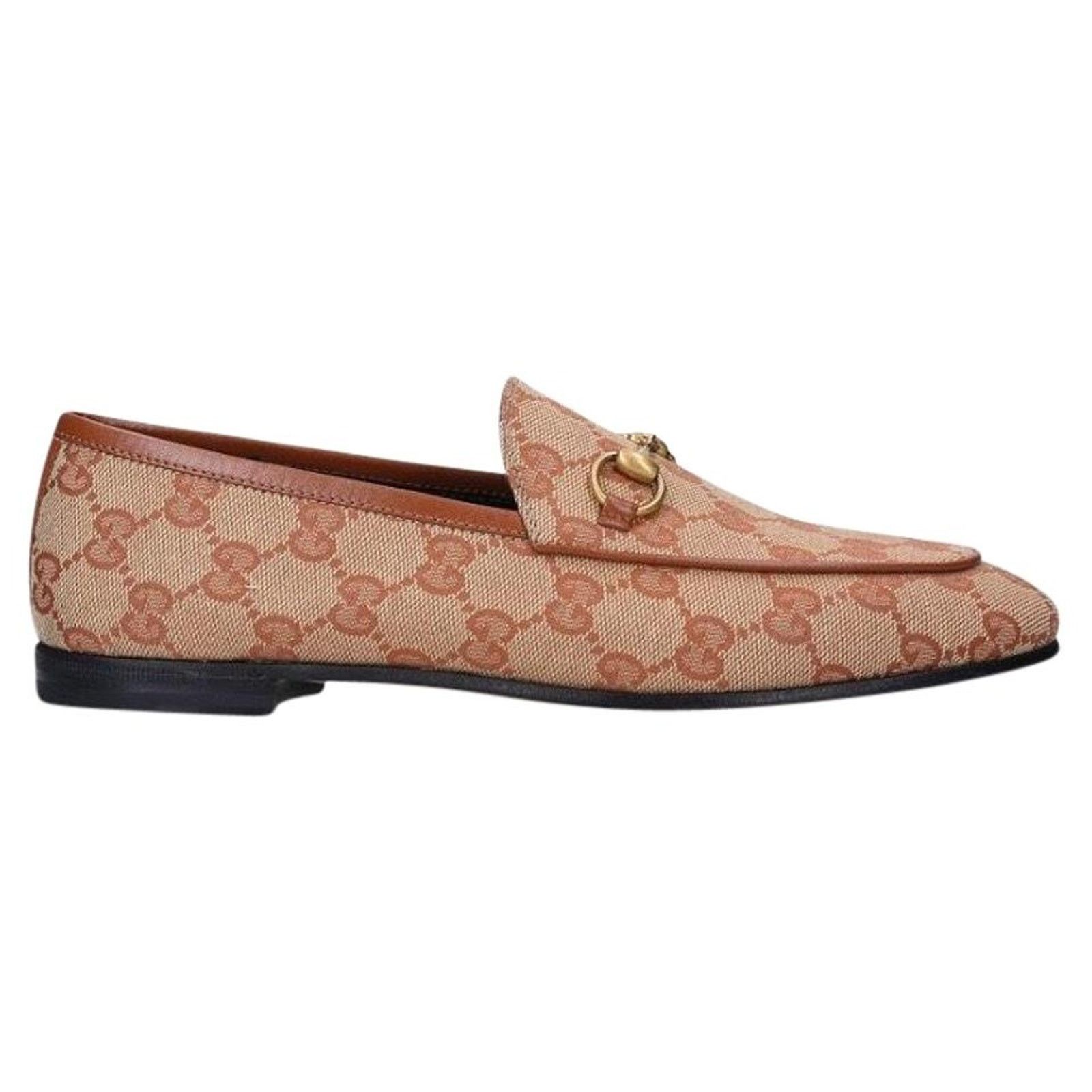 Gucci Jordaan horsebit gg logo supreme loafers 36.5 Size US 6.5 / IT 36.5 - 1 Thumbnail