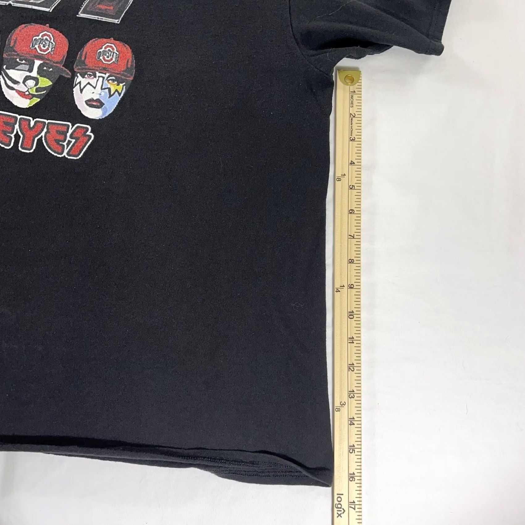 Vintage VINTAGE KISS 3XL Band T-Shirt Shirt Mens Black 3XL Logo Rock Concert Ohio State Buckeyes Collab Size US XXL / EU 58 / 5 - 5 Thumbnail
