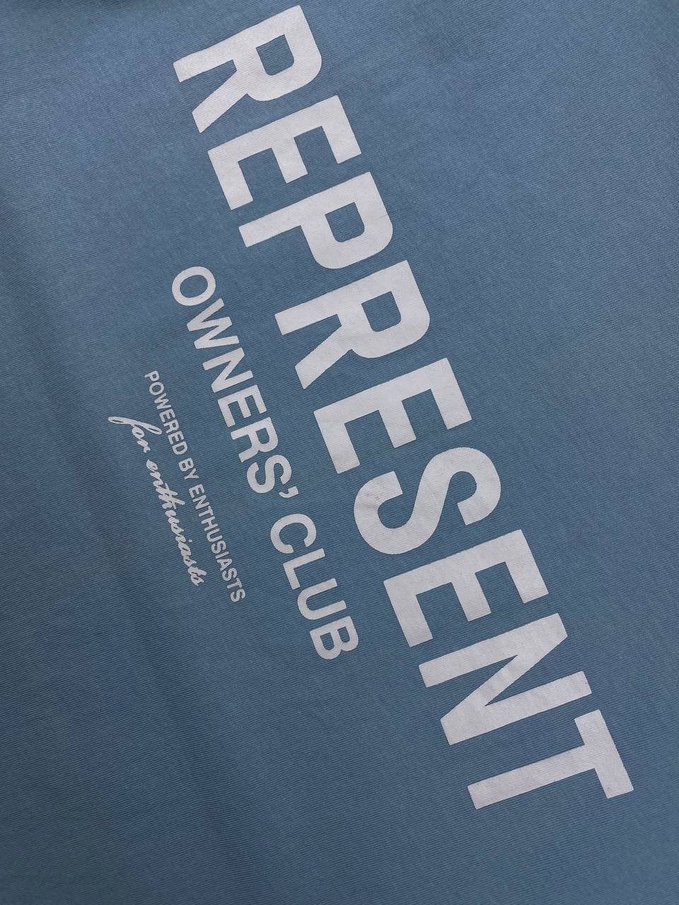 Represent Clo. Represent Owners Club Big Logo T Shirt Men Size M Blue Size US M / EU 48-50 / 2 - 2 Thumbnail