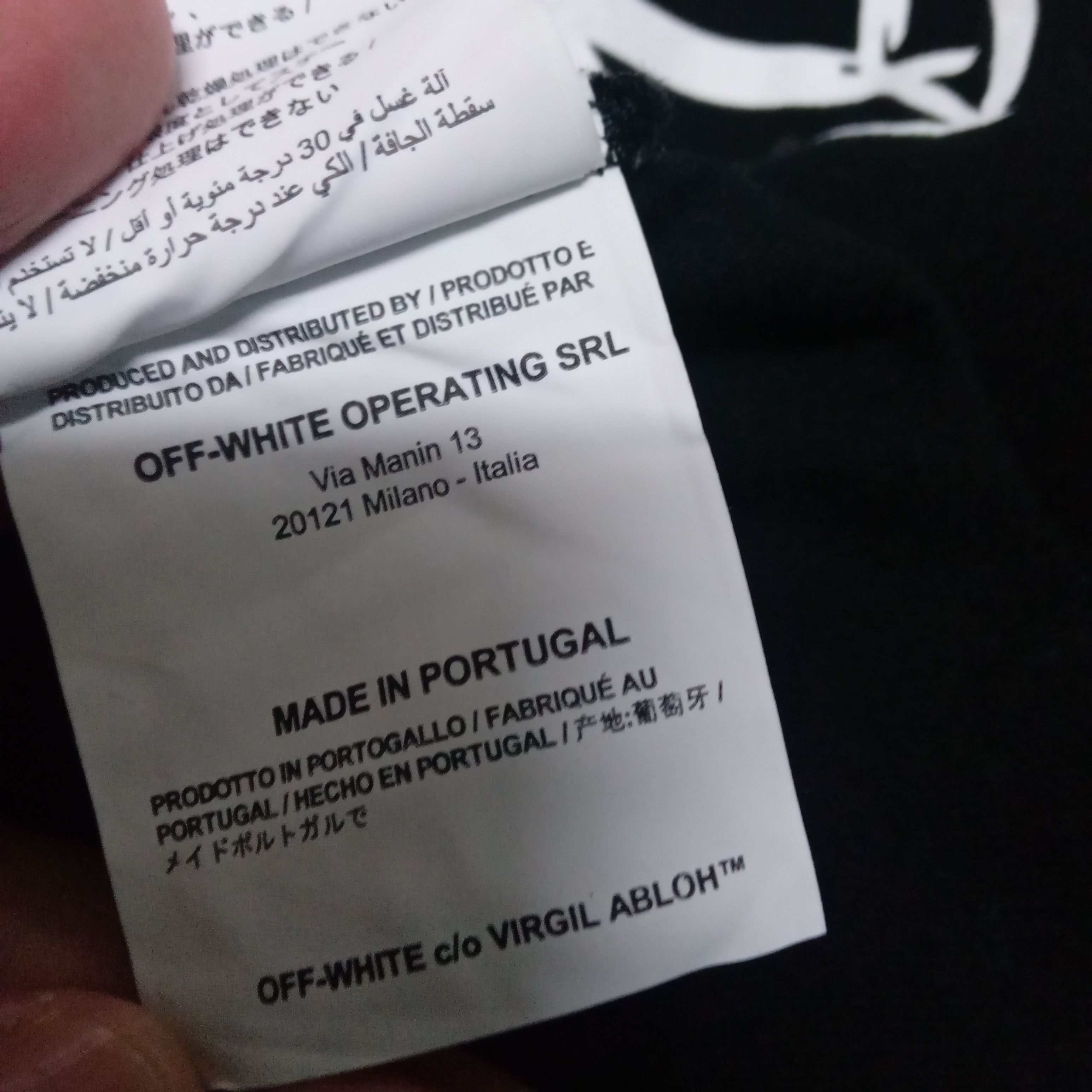 Off-White Off-White 2018 long sleeve Tee Palace Bape Supreme Size US M / EU 48-50 / 2 - 10 Thumbnail