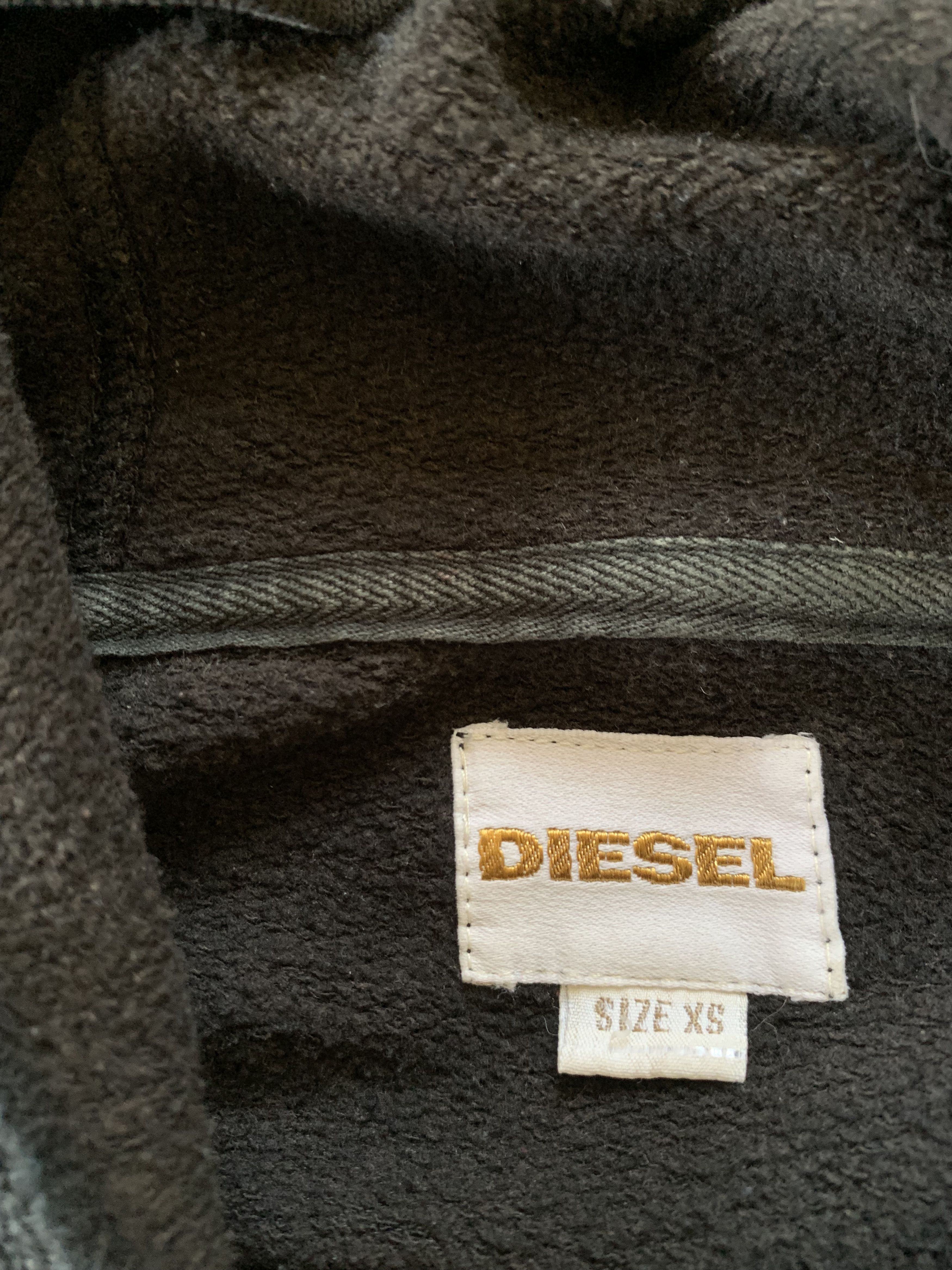 Diesel × Vintage Vintage Diesel Big Logo Womens Hoodie Size XS / US 0-2 / IT 36-38 - 6 Thumbnail