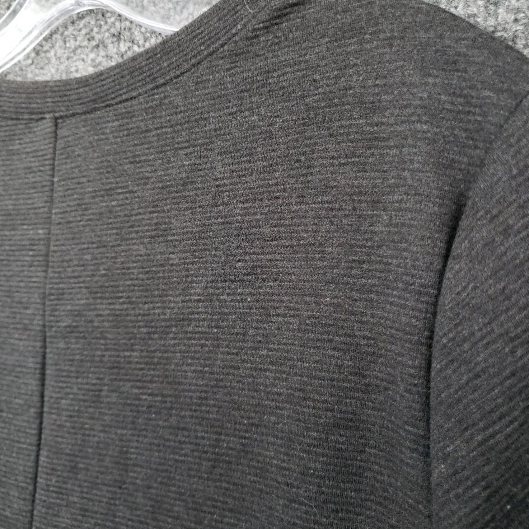 Old Navy Old Navy Dress Womens Small Gray T-Shirt Mini Round Neck 3/4 Sleeves Pullover Size S / US 4 / IT 40 - 5 Thumbnail