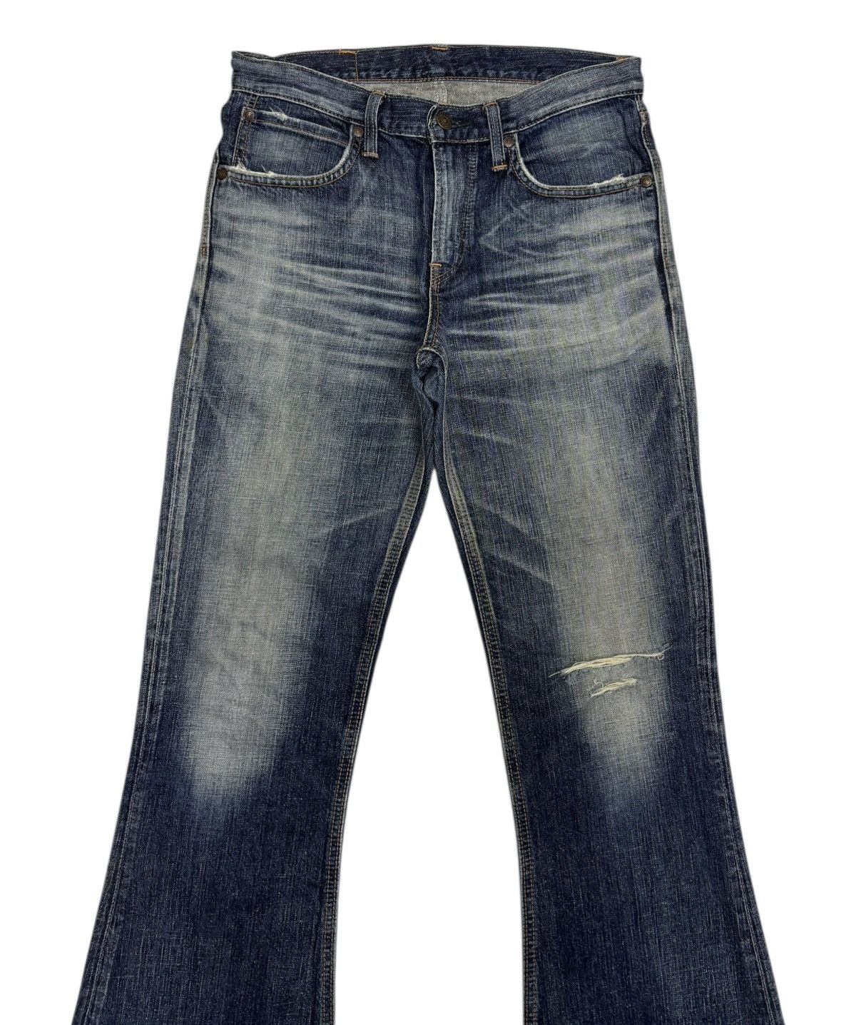 Edwin × Hysteric Glamour × If Six Was Nine Flare Jeans Edwin 500 Rebel Vintage Bootcut Denim Jeans Size US 30 / EU 46 - 5 Thumbnail
