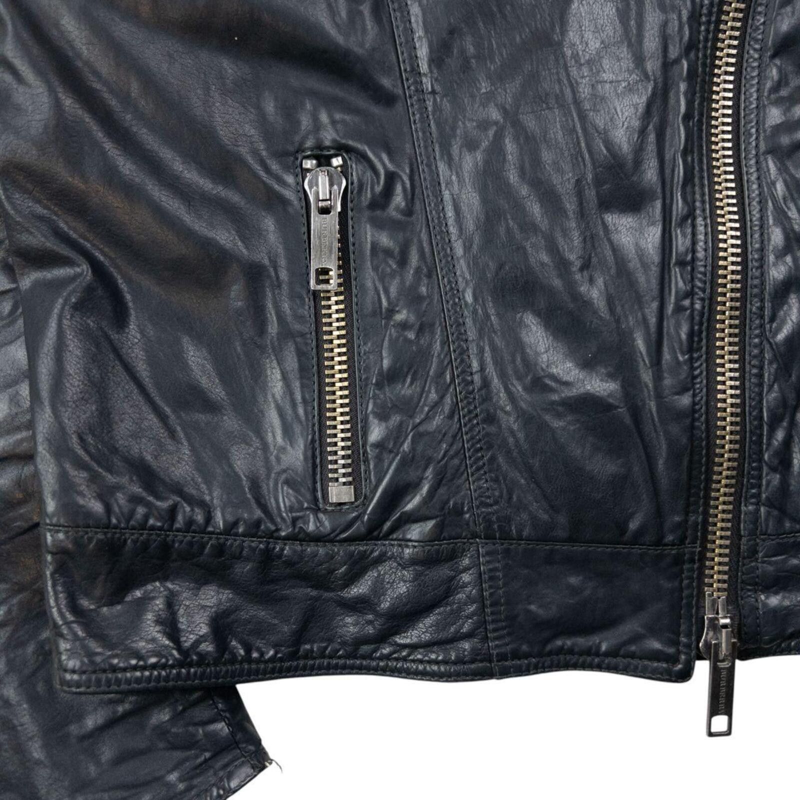 Burberry Vintage Burberry Brit Cropped Leather Jacket Womens Size M Size M / US 6-8 / IT 42-44 - 7 Thumbnail
