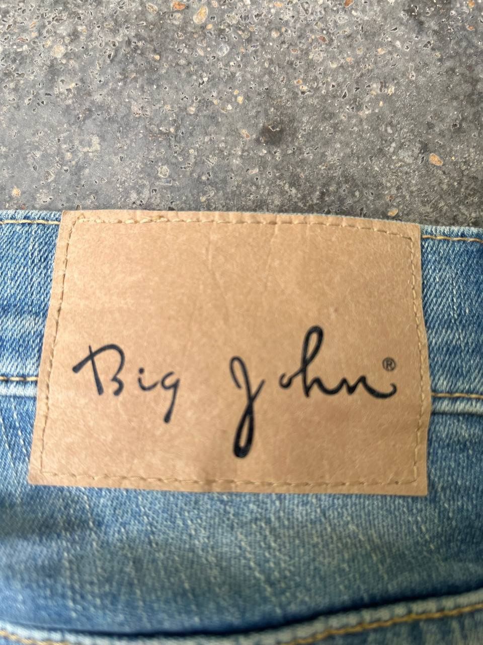 Big John VINTAGE BIG JOHN RARE DESIGN BLEACH WASH Size US 34 / EU 50 - 10 Thumbnail