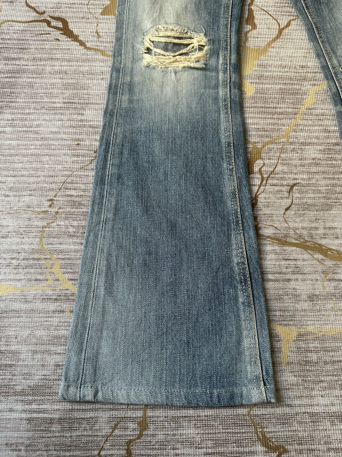 Other FLARE Vienus Native Design Distressed Denim Size 27" / US 4 / IT 40 - 7 Thumbnail