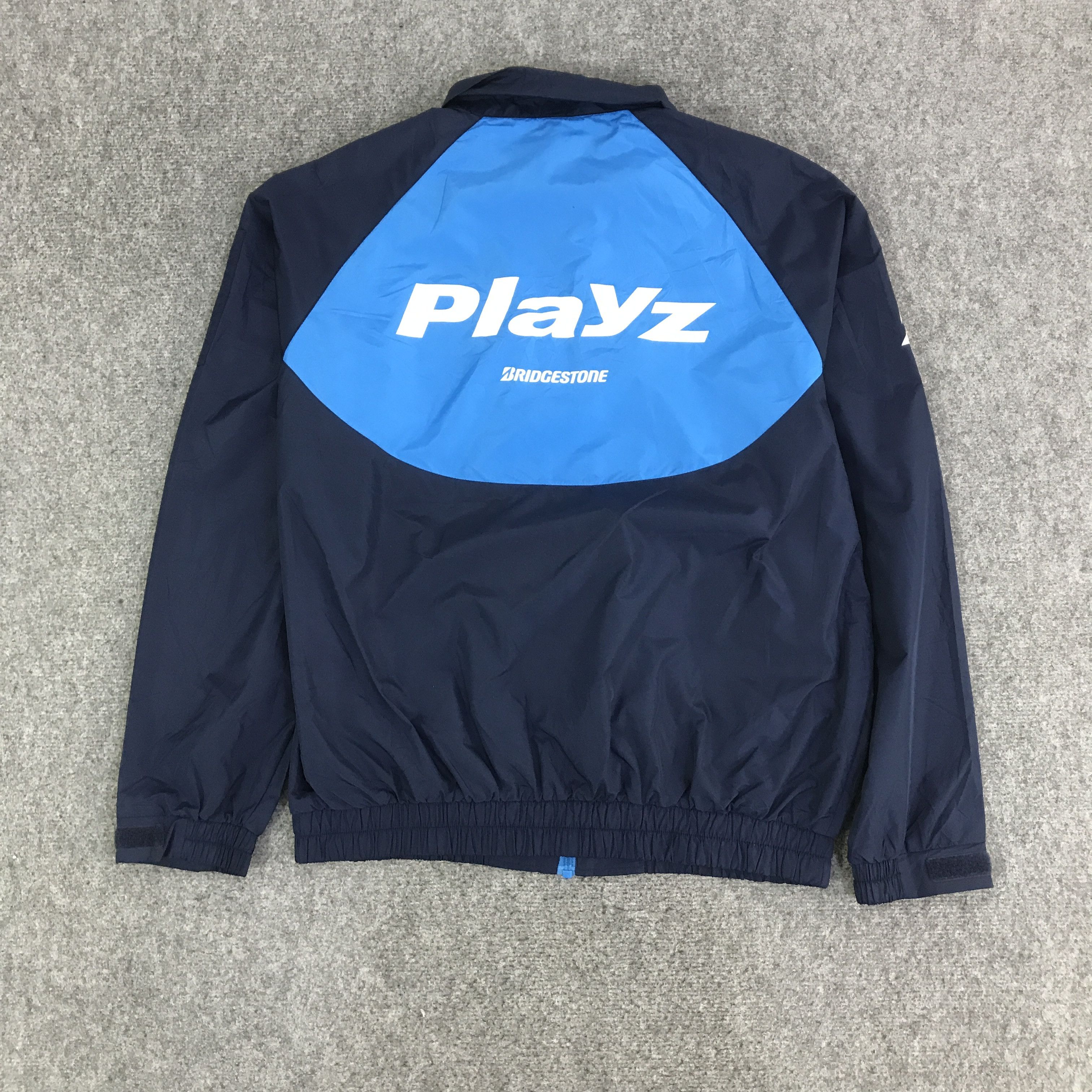 Japanese Brand PLAYZ OLYIMPICS X BRIDGESTONE RACING JACKET K121B11 Size US L / EU 52-54 / 3 - 1 Thumbnail