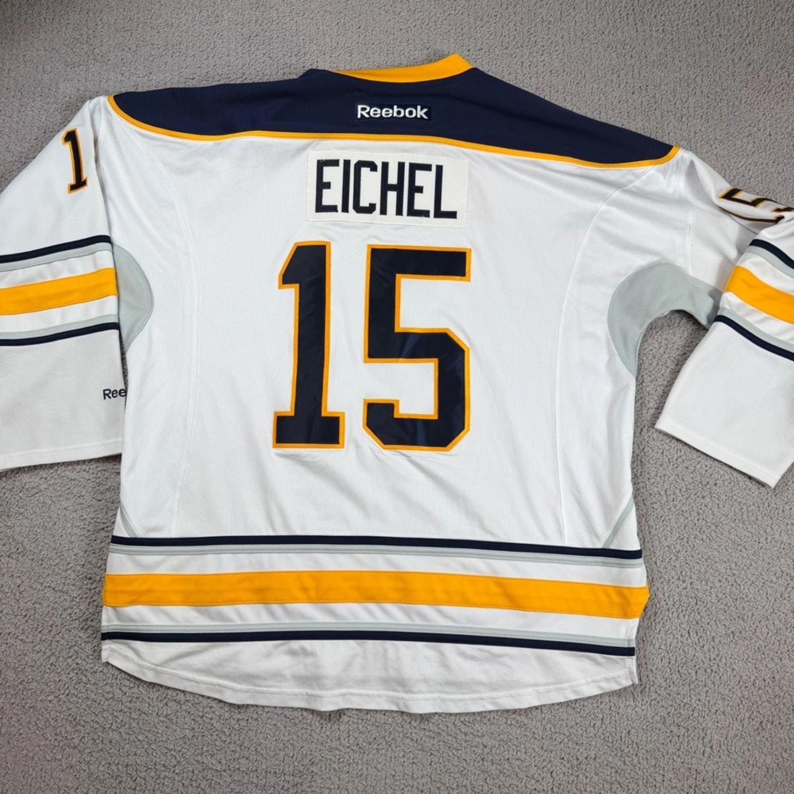 Reebok Buffalo Sabres Jack Eichel Reebok Premier NHL Jersey White Size US XXL / EU 58 / 5 - 2 Thumbnail