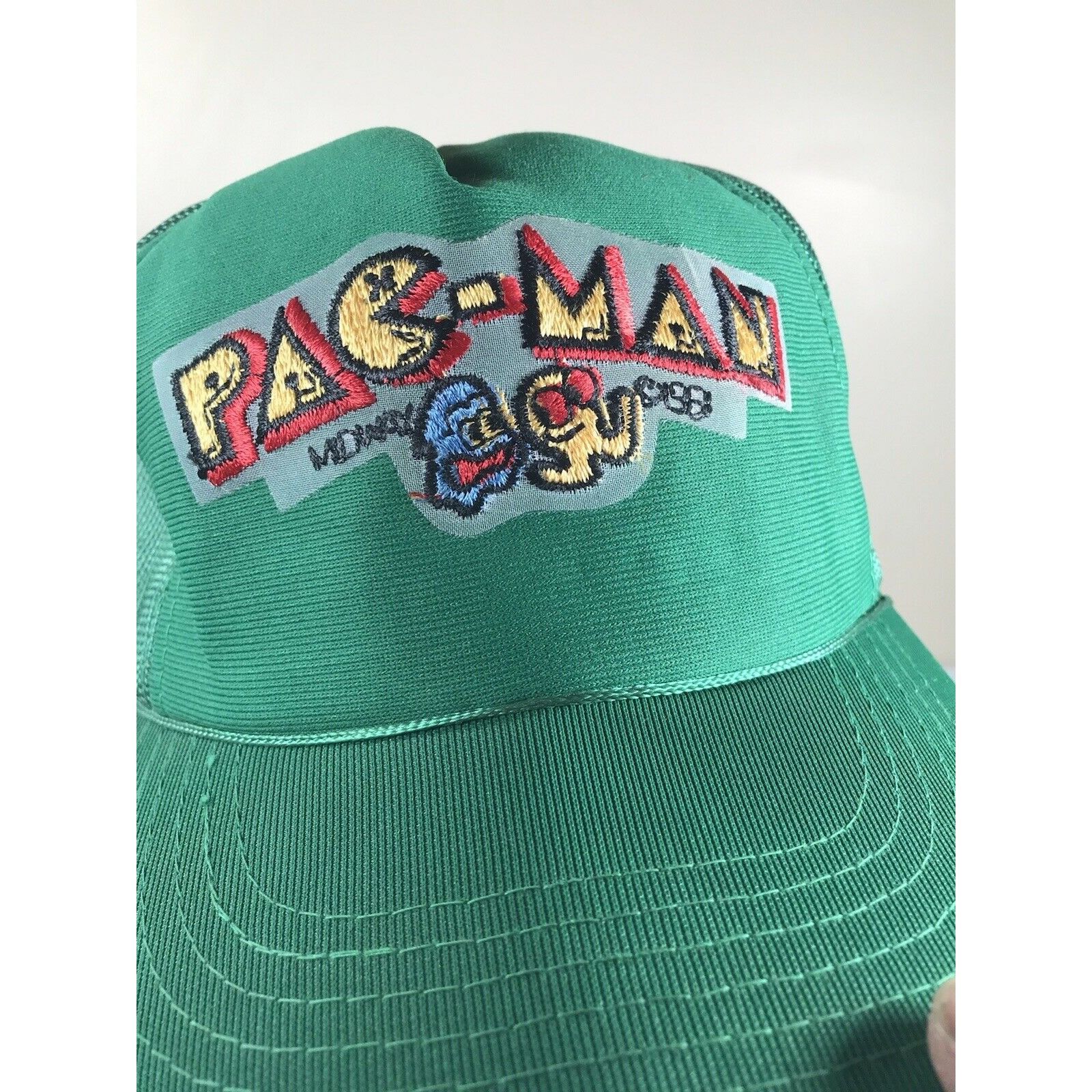 Vintage Vintage PAC-MAN MIDWAY 1981 SEWN SNAPBACK TRUCKER BASEBALL H Size ONE SIZE - 7 Thumbnail