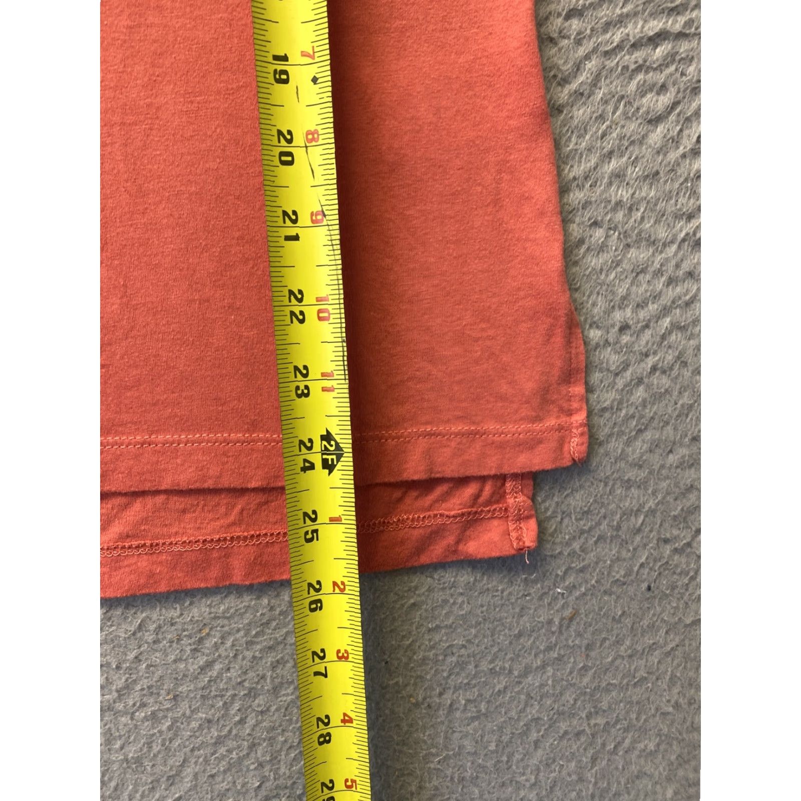 Eddie Bauer Eddie Bauer T-Shirt Womens S V-Neck Short Sleeve Pullover Coral 108-57 Regular Size Small Women Shirt Size S / US 4 / IT 40 - 6 Thumbnail