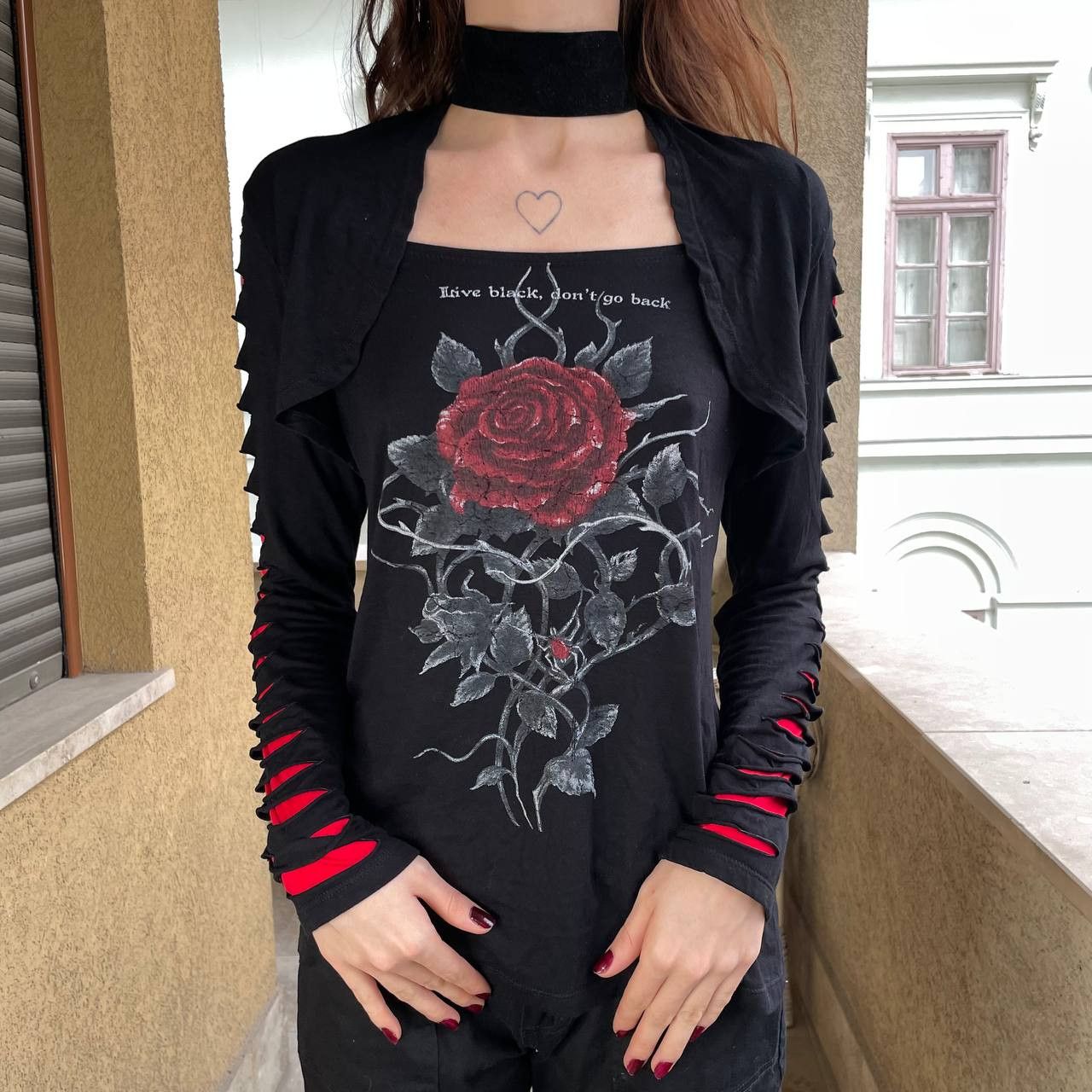 Alchemy Equipment Longsleeves Cordoba roses nest Alchemy England Gothic Size L / US 10 / IT 46 - 1 Thumbnail