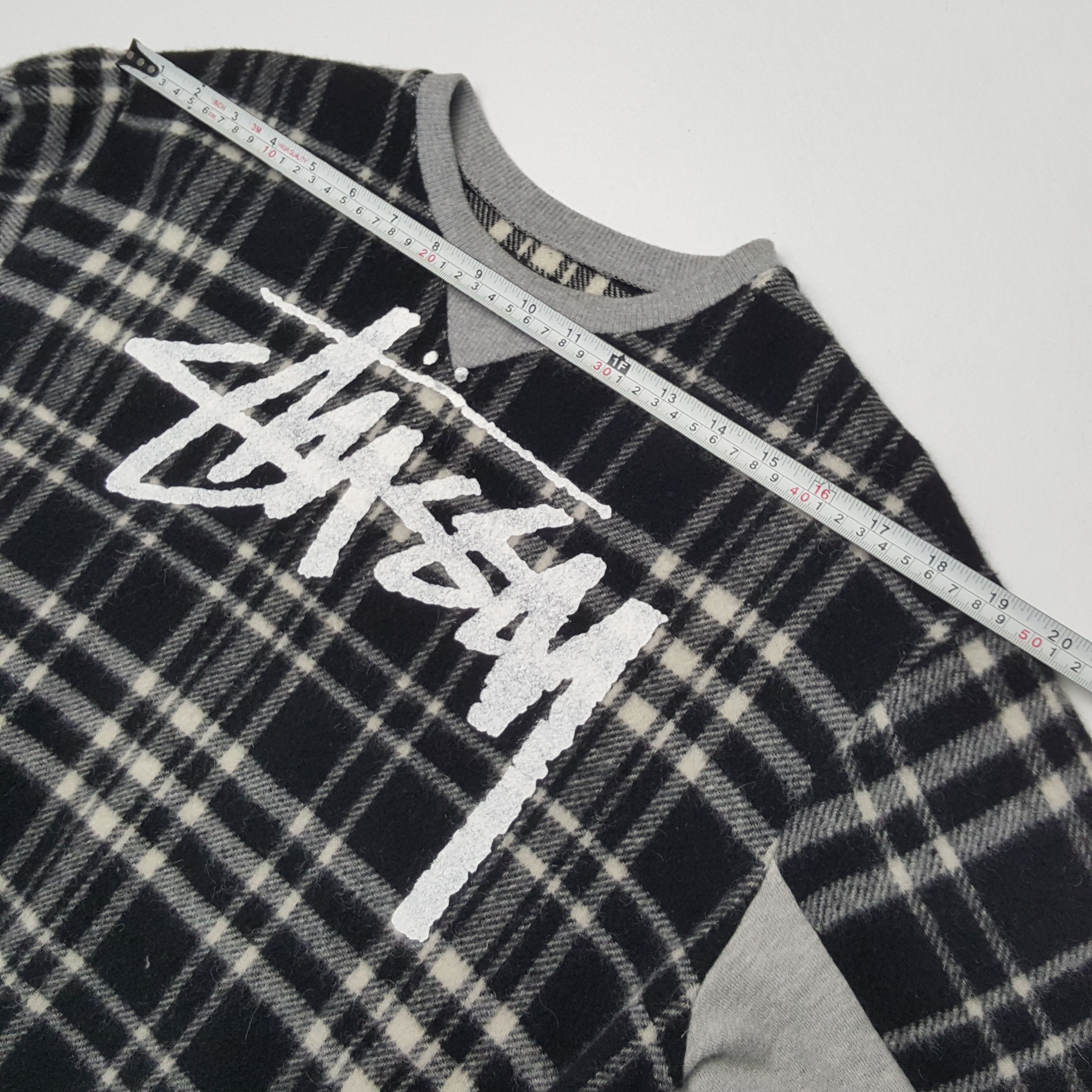 Stussy × Vintage STUSSY Streetwear Skater Logo Style Design Sweatshirt Size US M / EU 48-50 / 2 - 5 Thumbnail