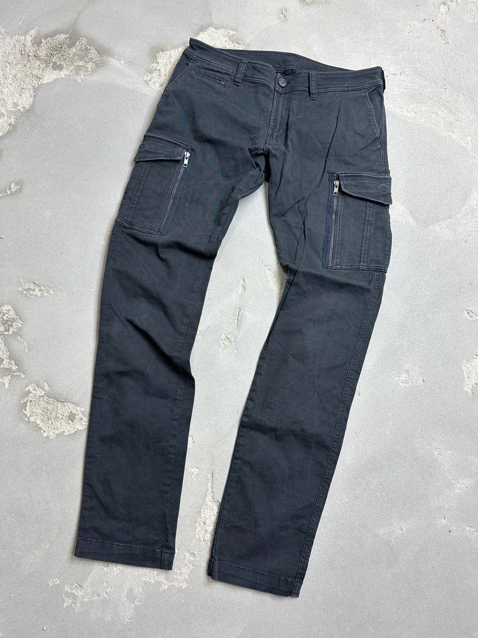 Diesel 👹Vintage Diesel Cargo Pocket Baggy Pants Size US 33 - 1 Thumbnail