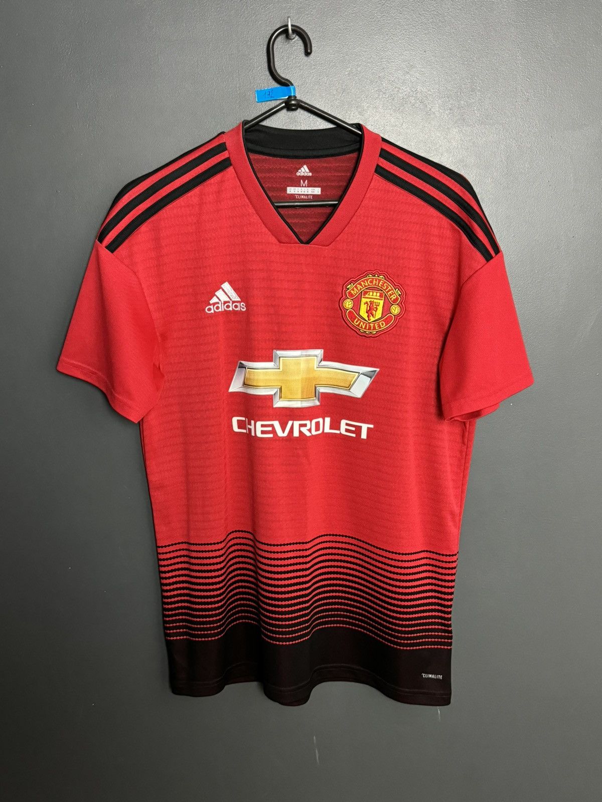 Adidas Manchester United 18/19 Home Football Jersey T-Shirt Size US M / EU 48-50 / 2 - 1 Thumbnail