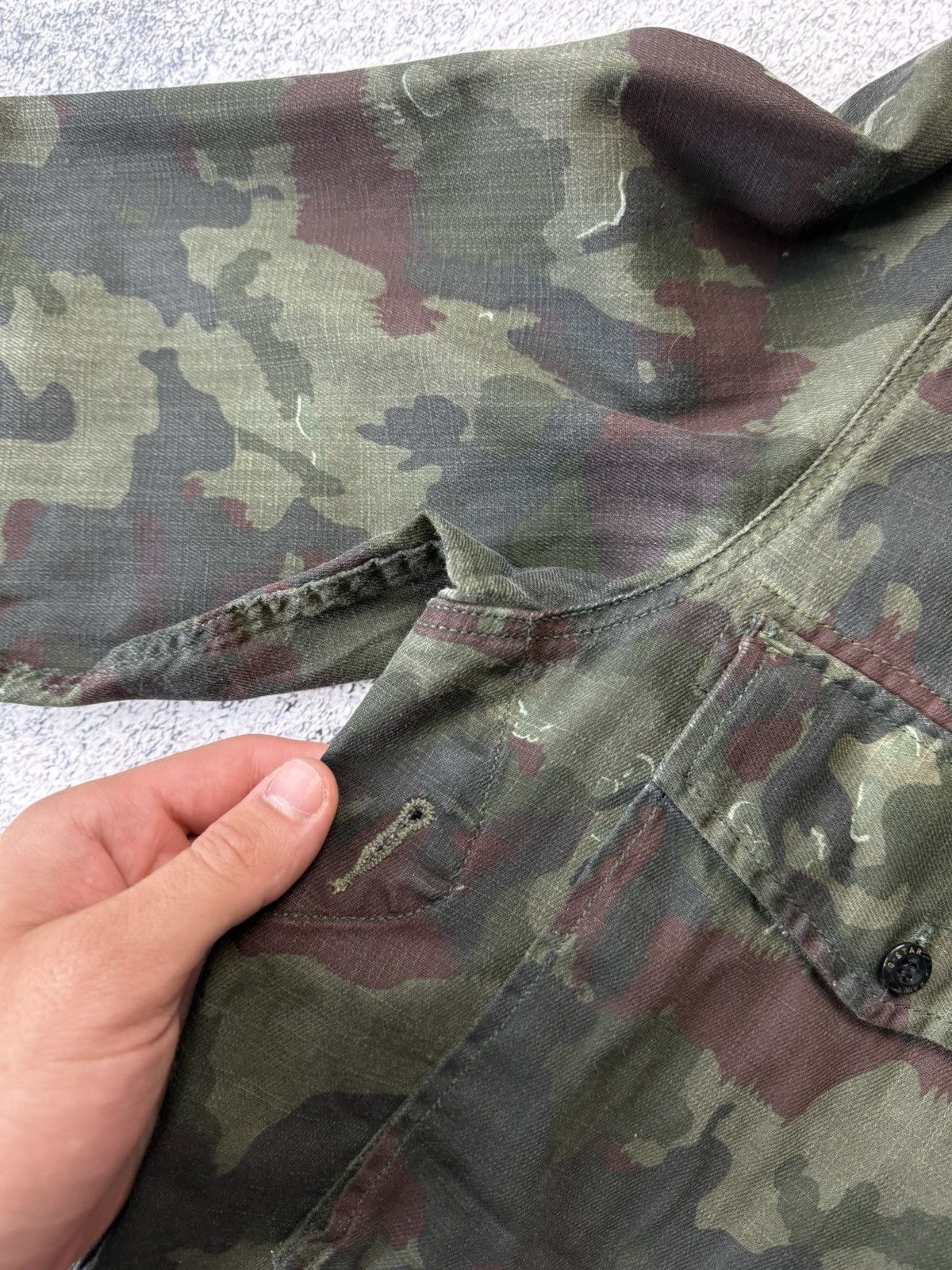 G-Star Vintage G Star Raw Multicam Thick Shirt Size M Size US M / EU 48-50 / 2 - 22 Thumbnail