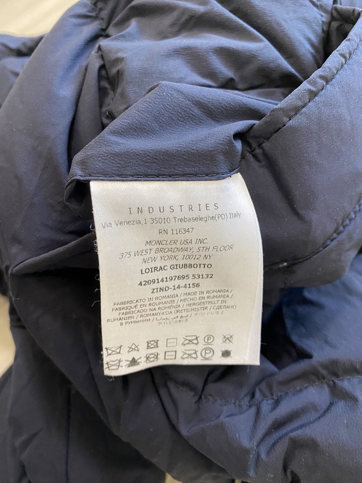 Moncler Moncler Loirac Men Down Double Breasted Jacket Coat Blazer Size US L / EU 52-54 / 3 - 10 Thumbnail