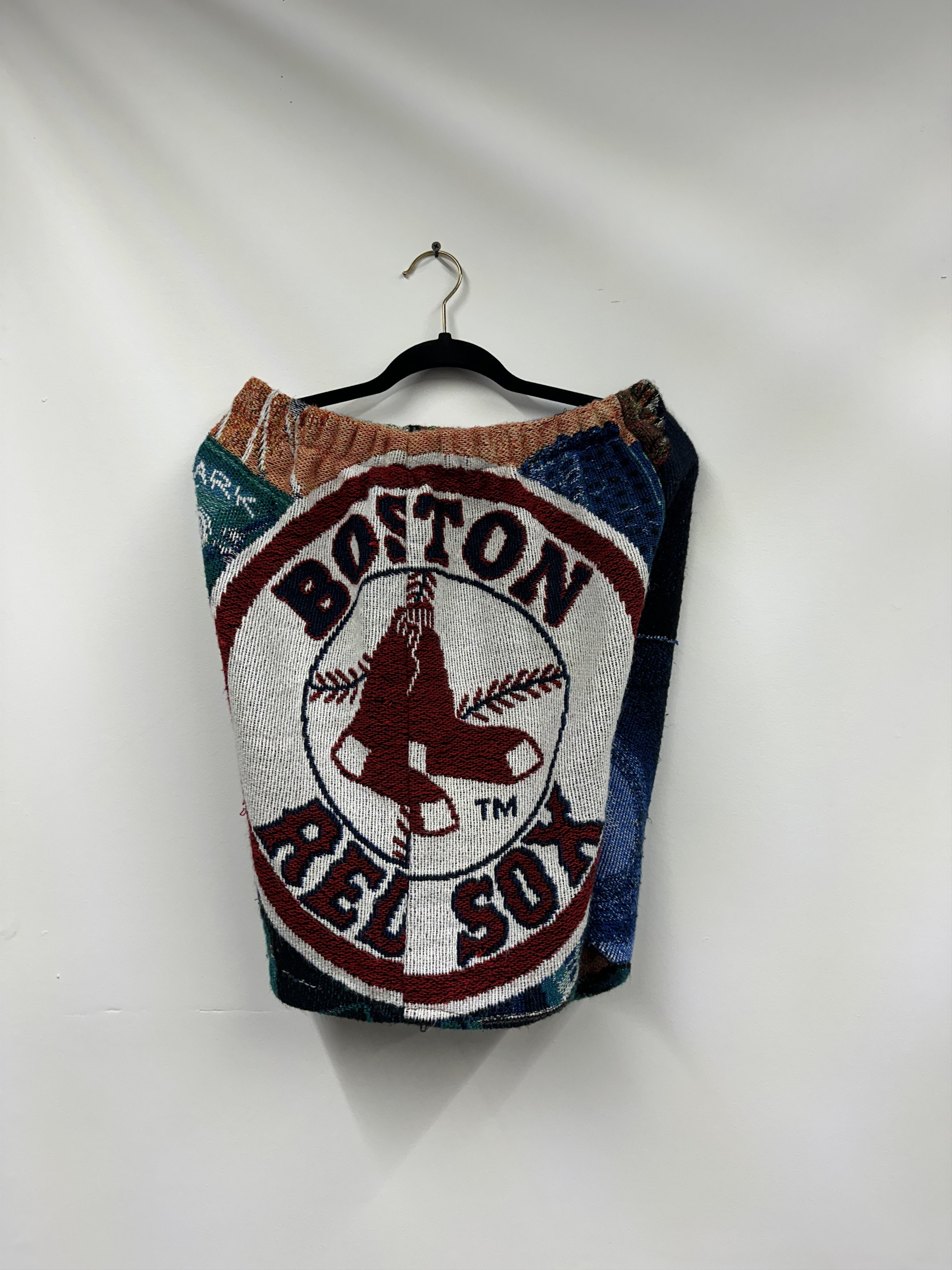 Other Custom Boston Red Sox Towel Shorts 1/1 Size US 33 - 4 Thumbnail