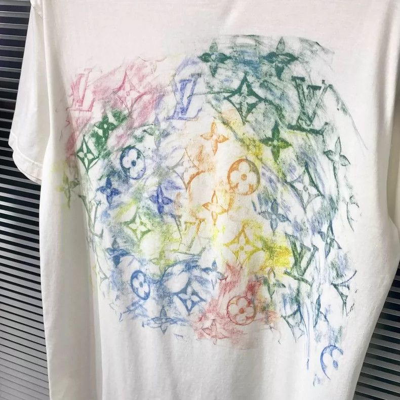 Louis Vuitton LOUIS VUITTON Crayon doodles short sleeves 2504-Nextarrow Size US XL / EU 56 / 4 - 4 Thumbnail