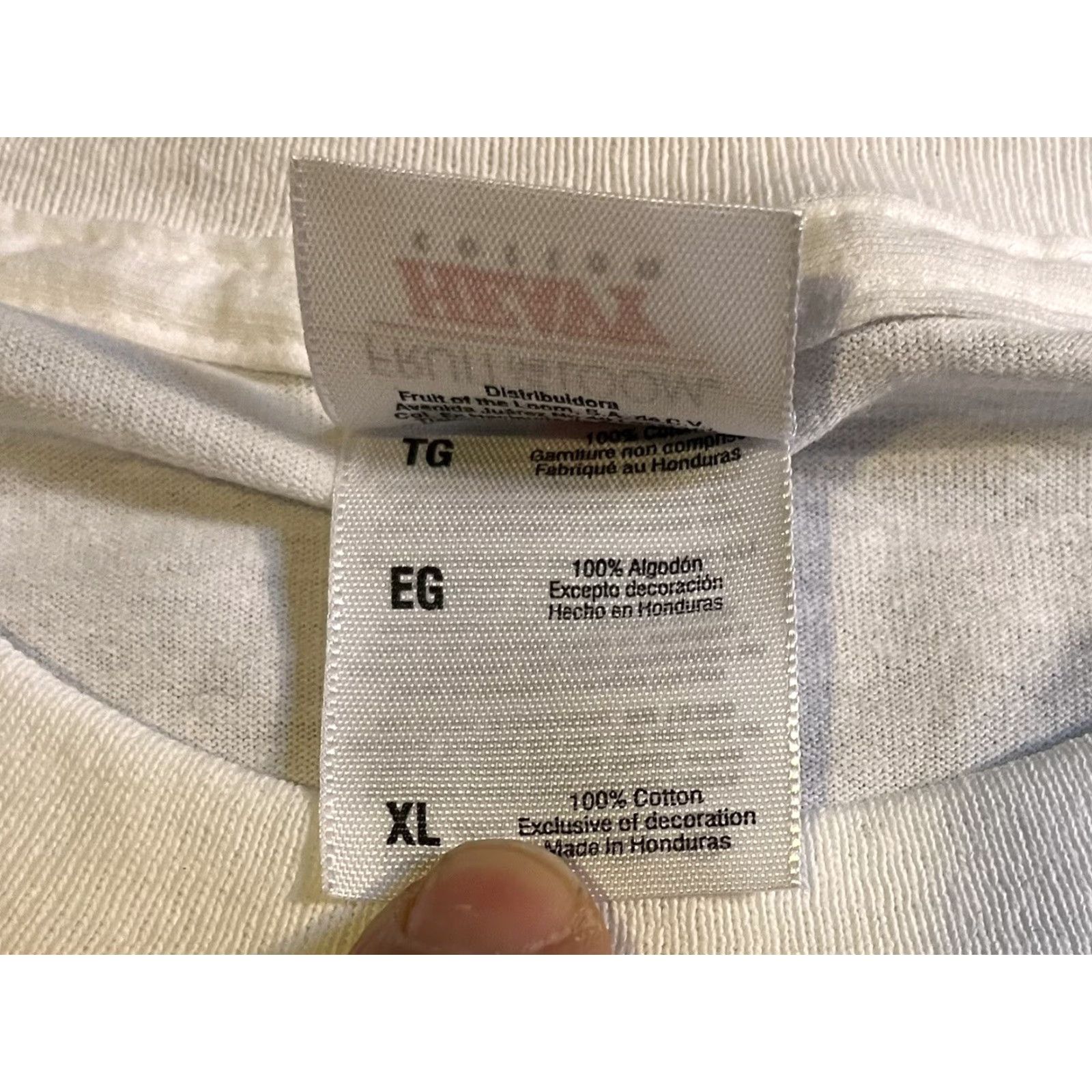 Fruit Of The Loom Empire City Casino Summer Concert Series 2013 Shirt Men's XL White Graphic Print T-Shirt Band Music Rock Retro Size US XL / EU 56 / 4 - 6 Thumbnail