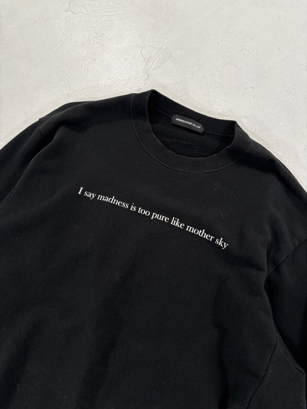 Undercover Undercover "I say madness" Crewneck Size US M / EU 48-50 / 2 - 2 Thumbnail