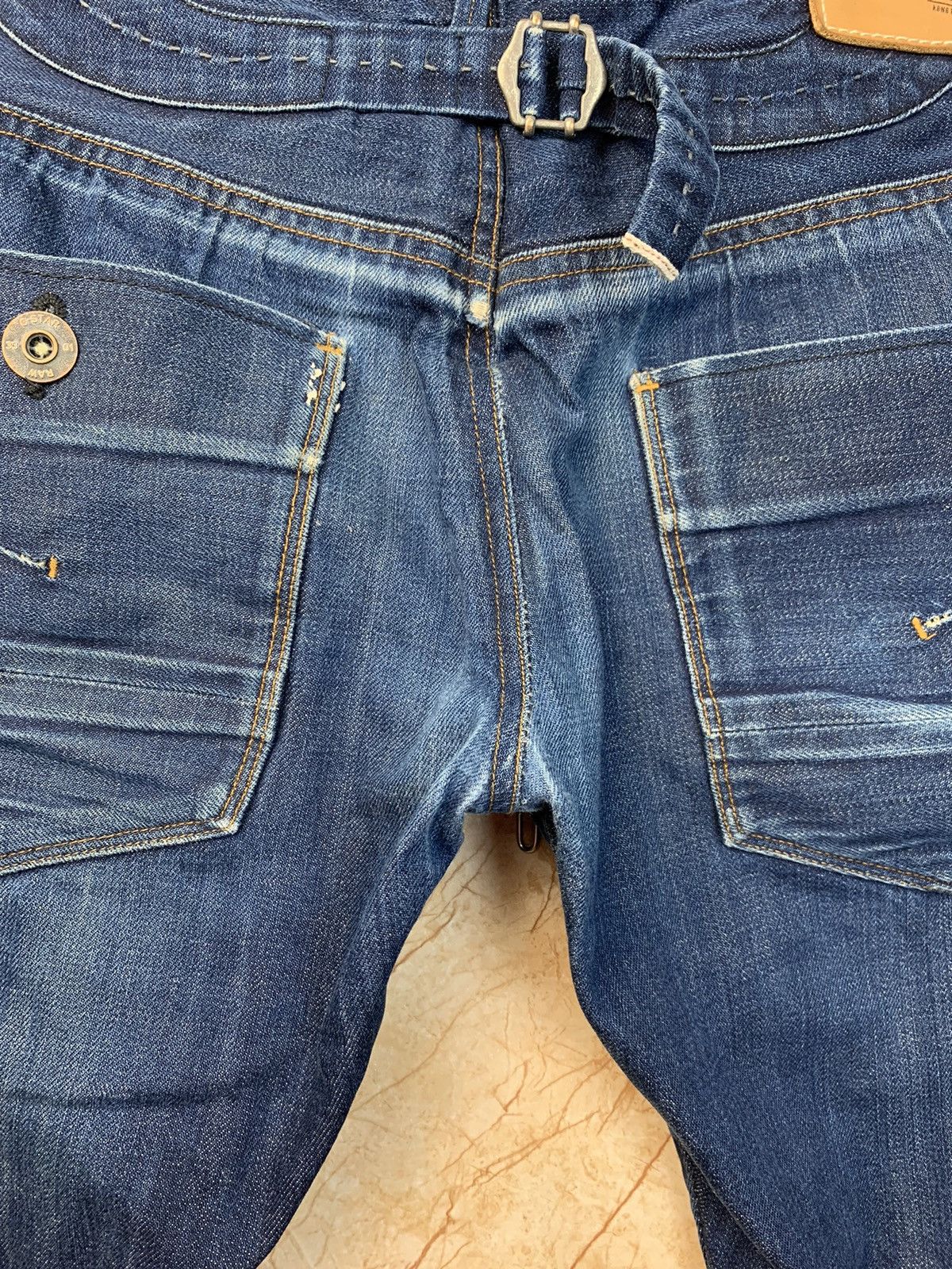 G-Star Lumber Narrow Handcrafted Buckle Back Selvedge Denim Jeans Size US 31 - 21 Thumbnail