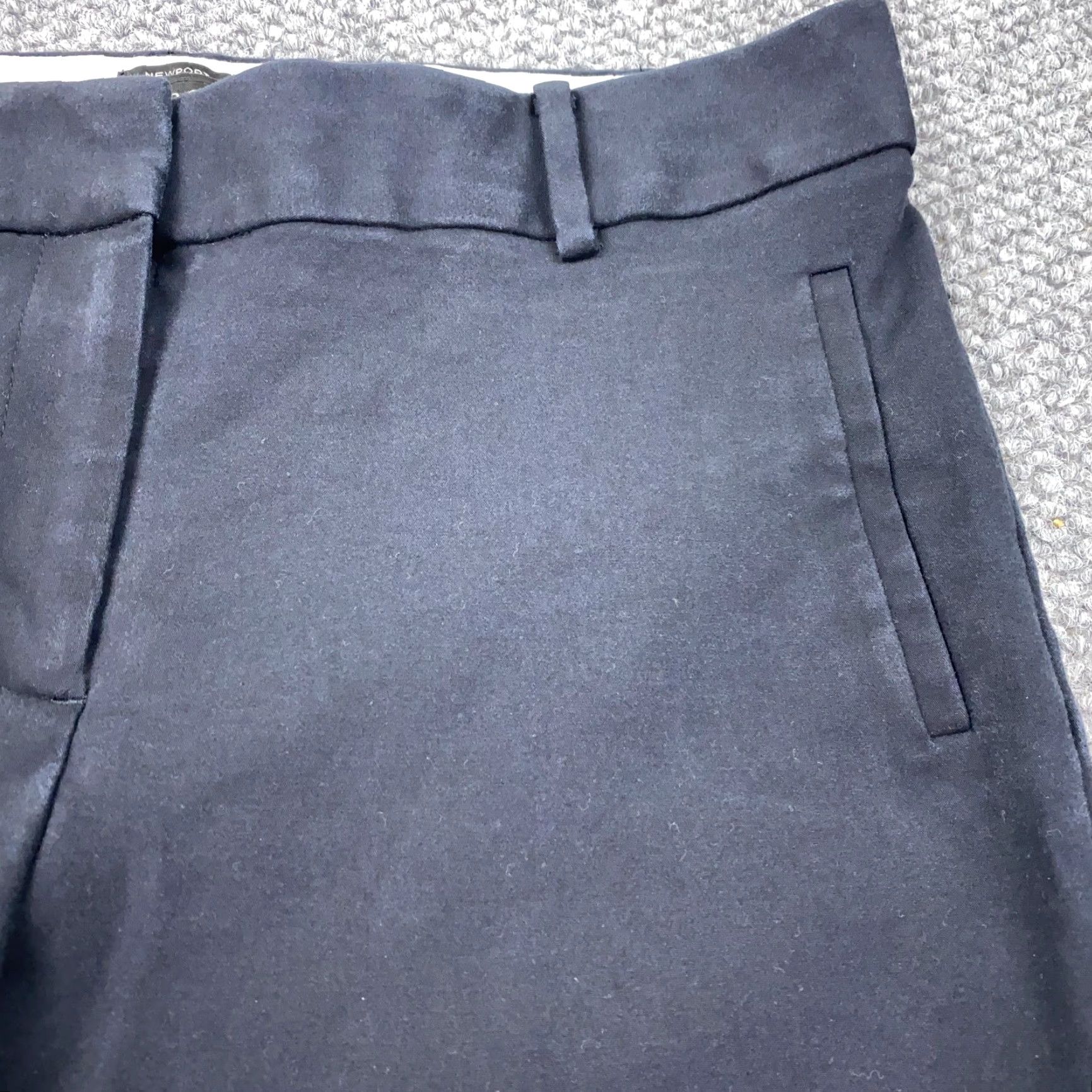 Talbots Talbots Pants Womens 8P Petite Black Newport Stretch Ankle Chino Trousers Size 30" / US 8 / IT 44 - 2 Thumbnail
