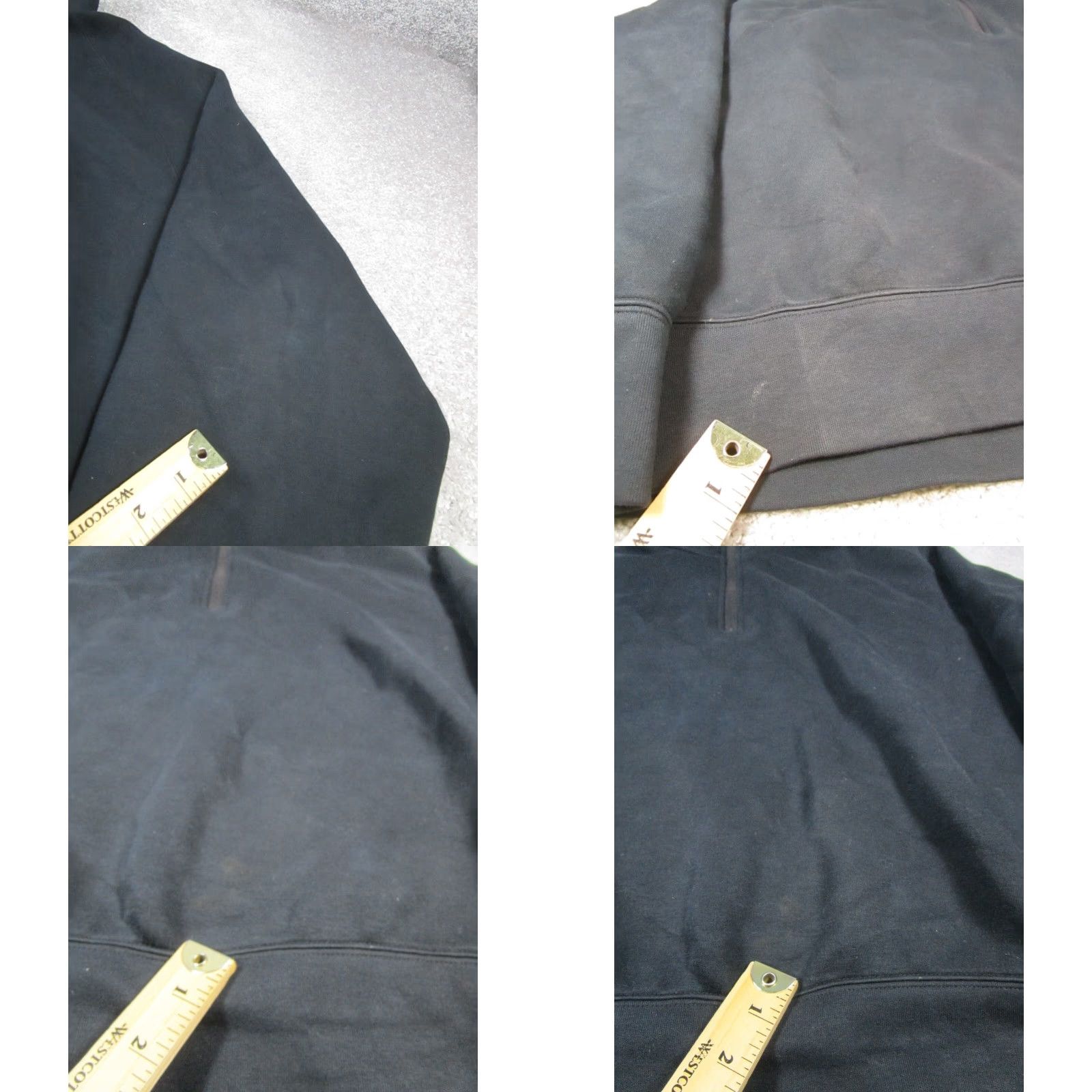 Nike Nike Sweatshirt Mens Medium Black Zip Fleece Mock Neck, Regular, Pullover, Cotton/Polyester, Gym & Training, Running & Walking, 90s? Size US M / EU 48-50 / 2 - 8 Thumbnail