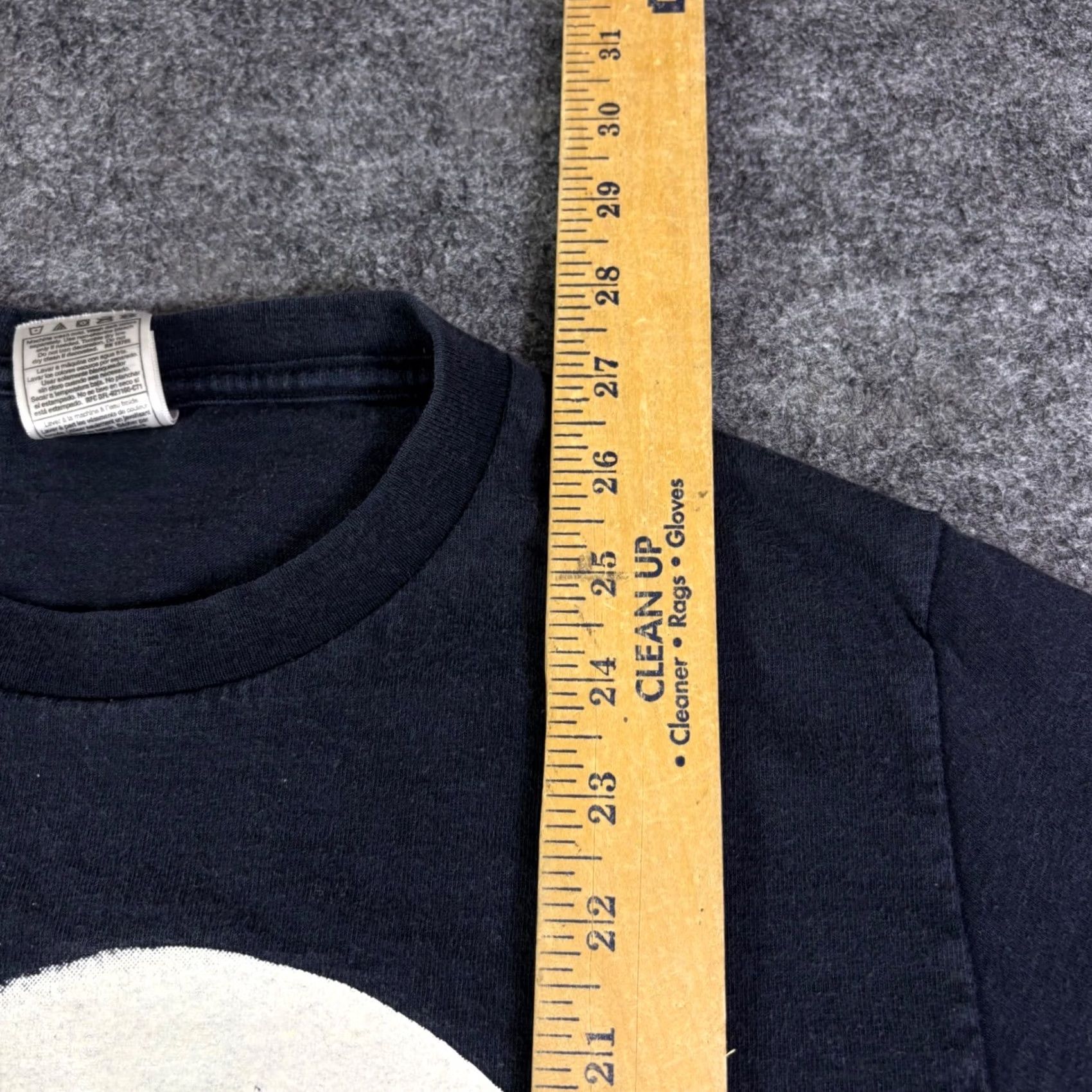 Fruit Of The Loom VINTAGE Phantom of the Opera T-Shirt Fruit of the Loom Black Small Unisex 1980s Graphic Tee Short Sleeve 100% Cotton Mens Womens Boys Girls Size US S / EU 44-46 / 1 - 4 Thumbnail