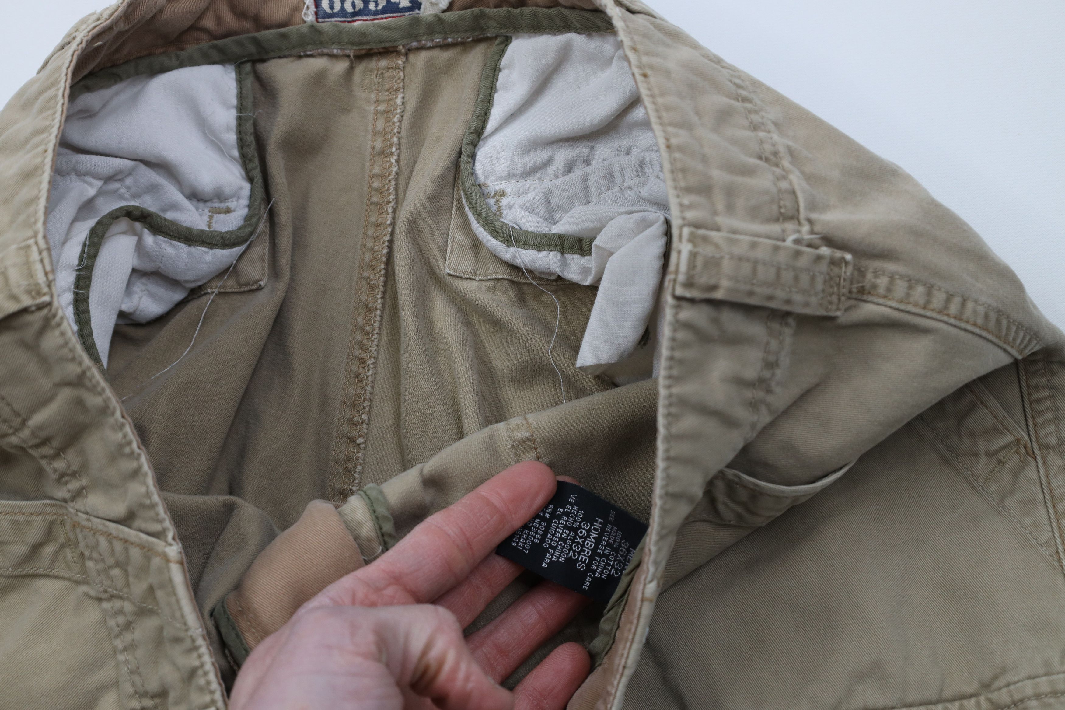 Vintage Vintage 90s Y2K Streetwear Surplus Wide Leg Cargo Pants Size US 36 / EU 52 - 11 Thumbnail