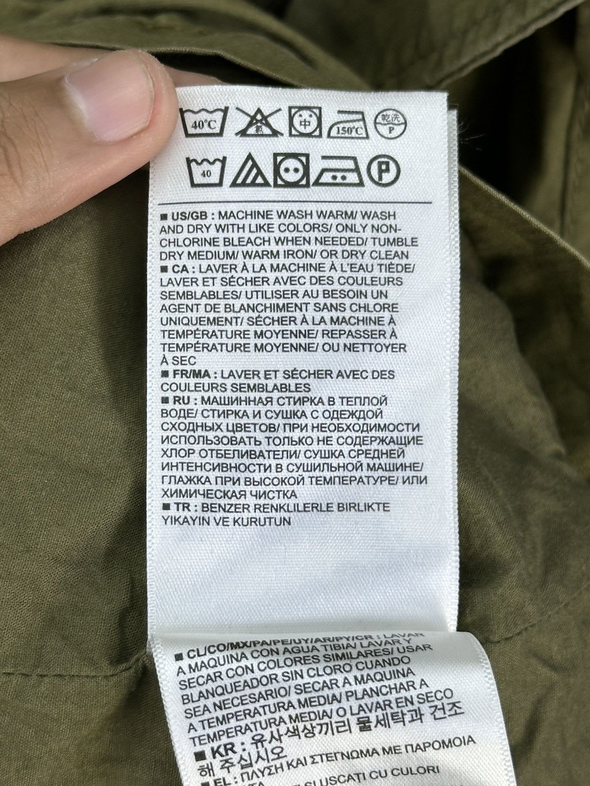 Gap Gap Army M-65 Military Field Jacket Size US XL / EU 56 / 4 - 16 Thumbnail