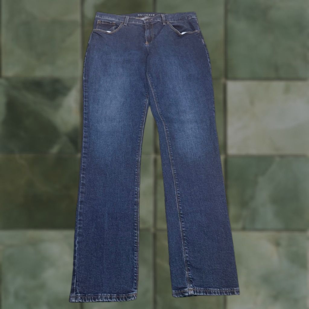 Mott & Bow Mott & Bow Jeans Womens 32x32 Boyfriend Classic Denim Blue 5-Pocket Inseam 32 Mens Womens? Size 24" / US 00 / IT 34 - 1 Thumbnail
