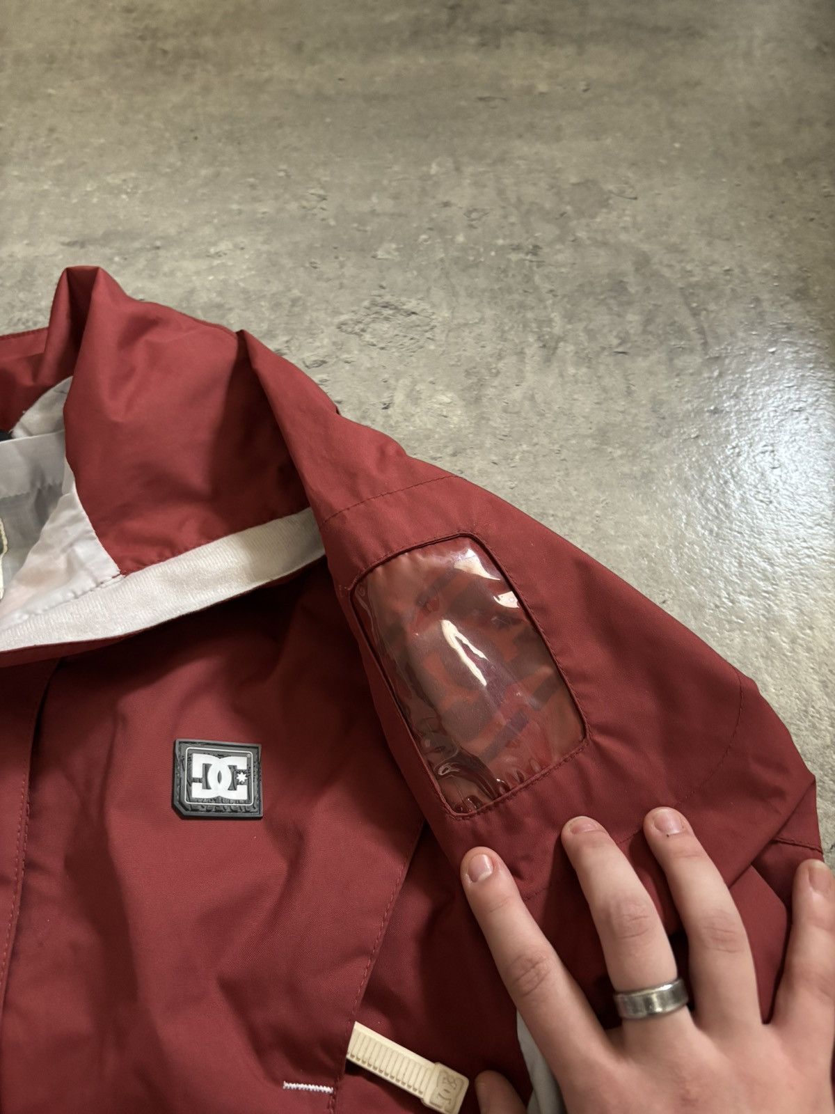 DC DC Shoes Snowboard Jacket S Streetwear Winter Sports burgund Size US S / EU 44-46 / 1 - 18 Thumbnail