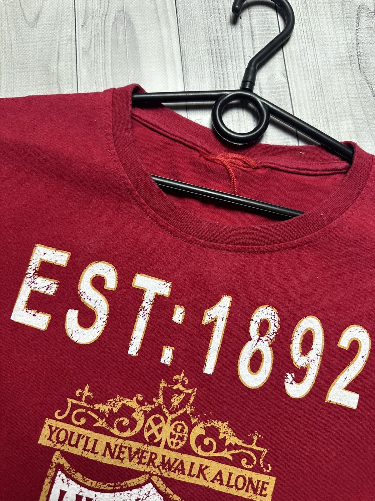 Vintage Vintage Liverpool big logo tee size M Size US M / EU 48-50 / 2 - 3 Thumbnail