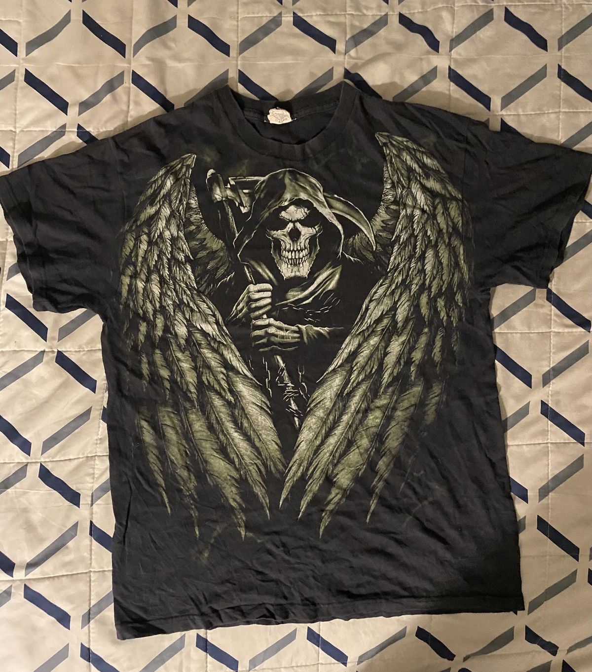 Vintage Vintage Grim Reaper Tee Size US L / EU 52-54 / 3 - 1 Preview