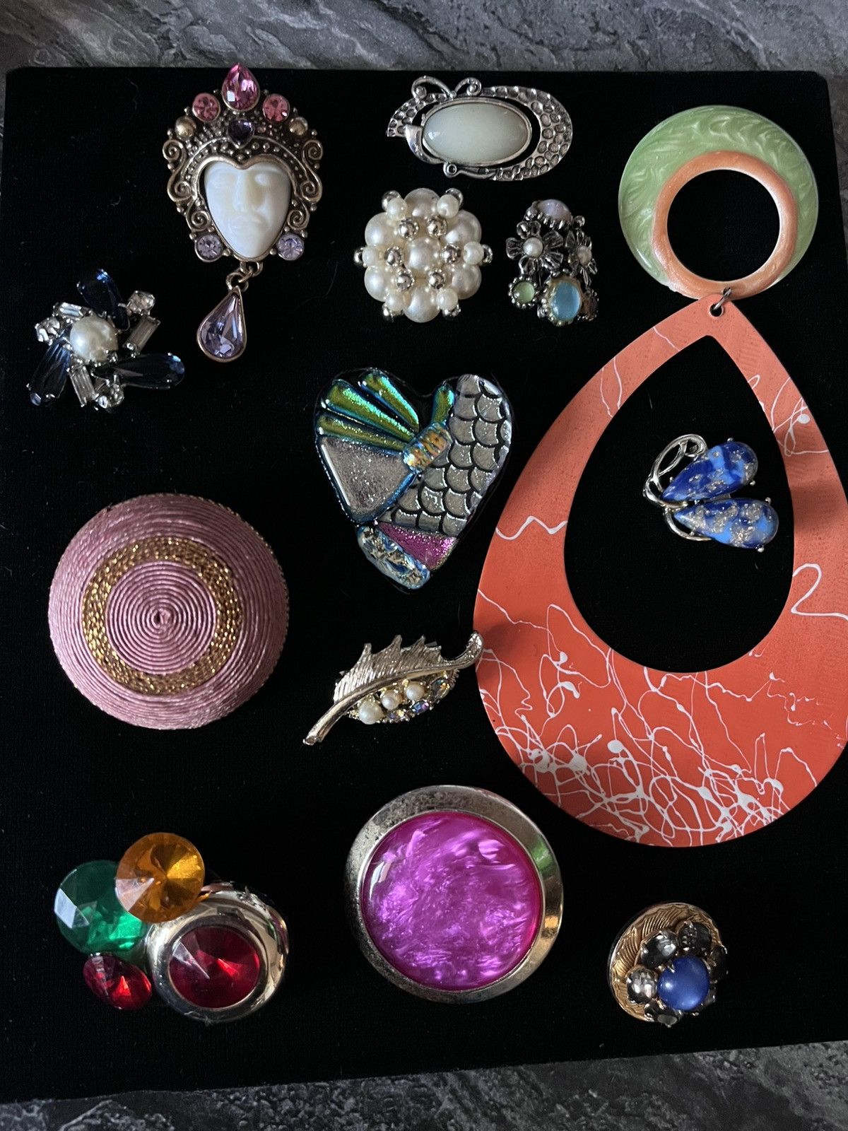 Other 13 repurposed up-cycled or repaired brooches Size ONE SIZE - 1 Thumbnail