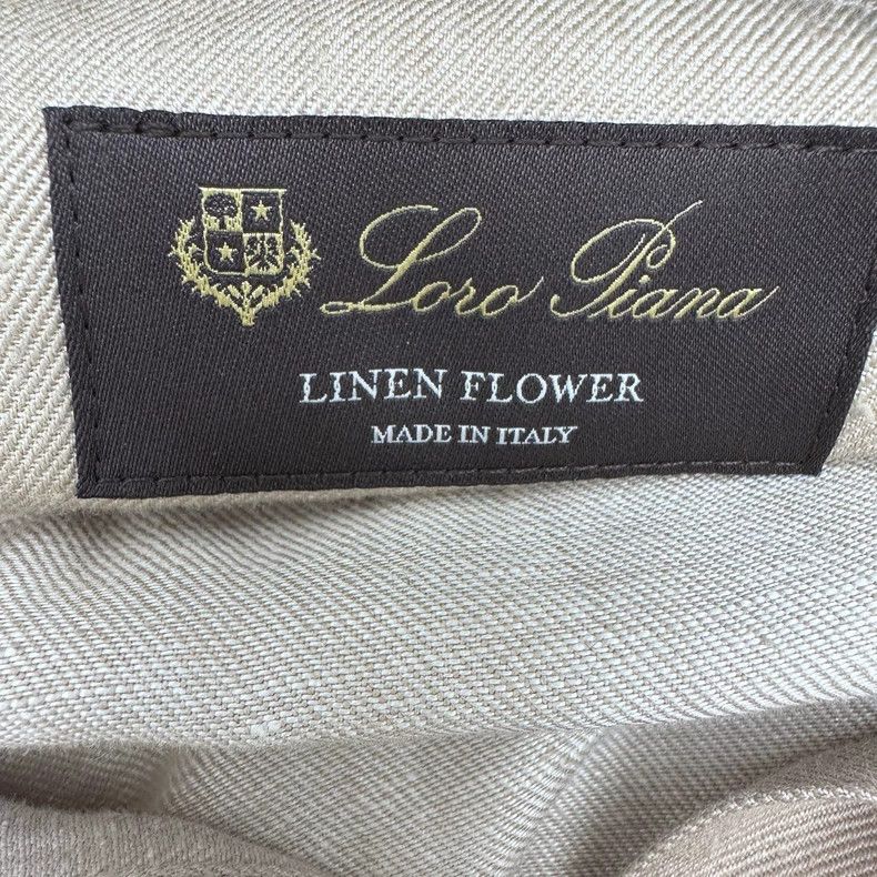 Loro Piana LORO PIANA size40 Flax hunting jacket Size US L / EU 52-54 / 3 - 4 Thumbnail
