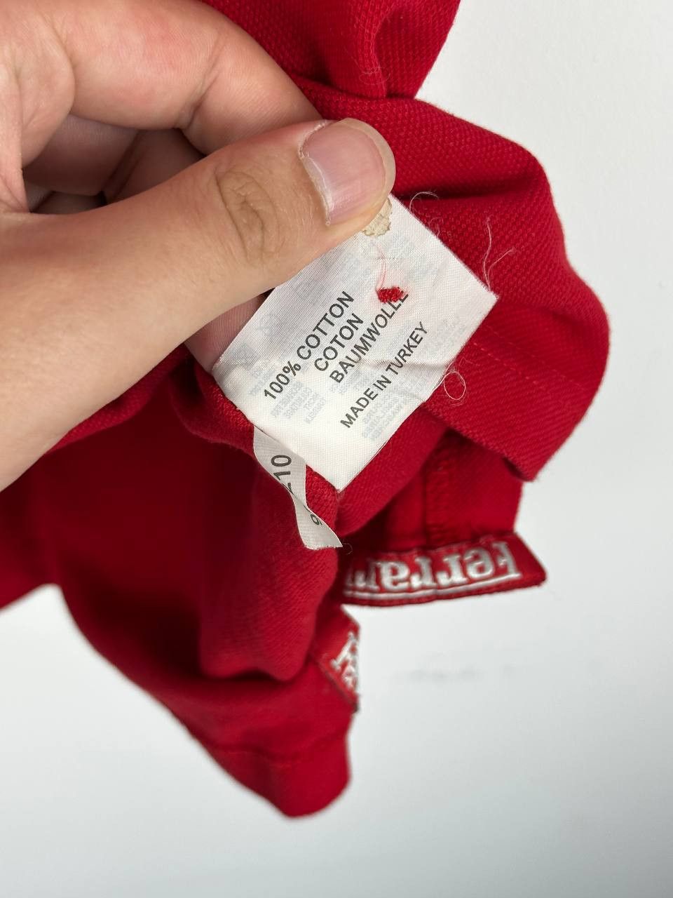 Ferrari Vintage Ferrari Polo Shirt 1998 Racing F1 Vodafone Y2K Size US XL / EU 56 / 4 - 10 Thumbnail
