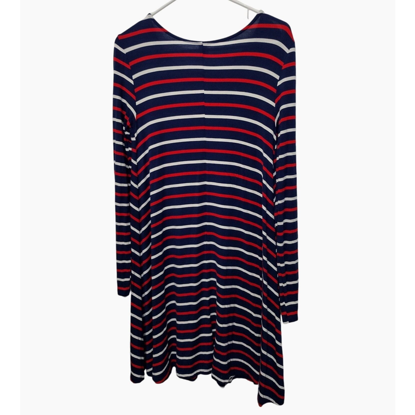 Old Navy Old Navy Womens Striped Long Sleeve Knit Swing Dress S Petit Size S / US 4 / IT 40 - 2 Thumbnail
