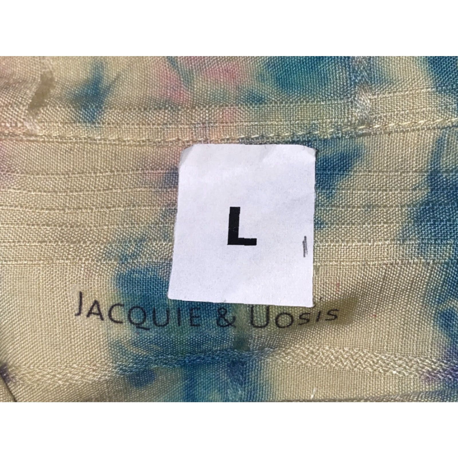 ALOHAS Jacquie And Uosis Mens Multi Color Short Sleeve Aloha Hawaiian Shirt Size L Size US L / EU 52-54 / 3 - 6 Thumbnail