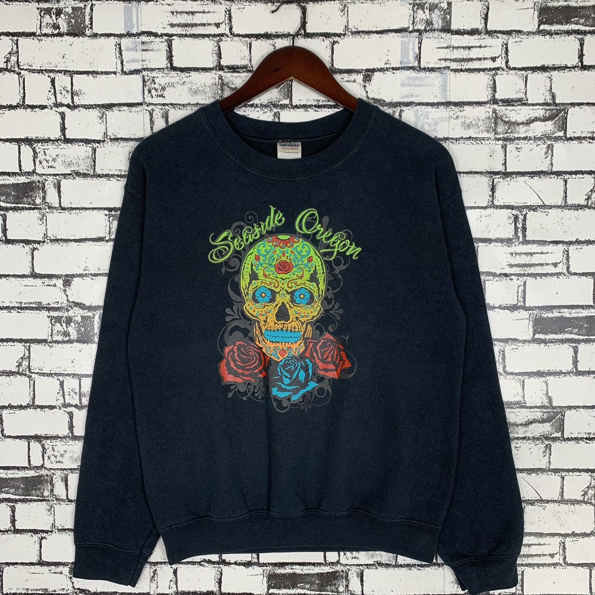 Vintage Seaside Oregon Sweatshirt Seaside Oregon Crewneck