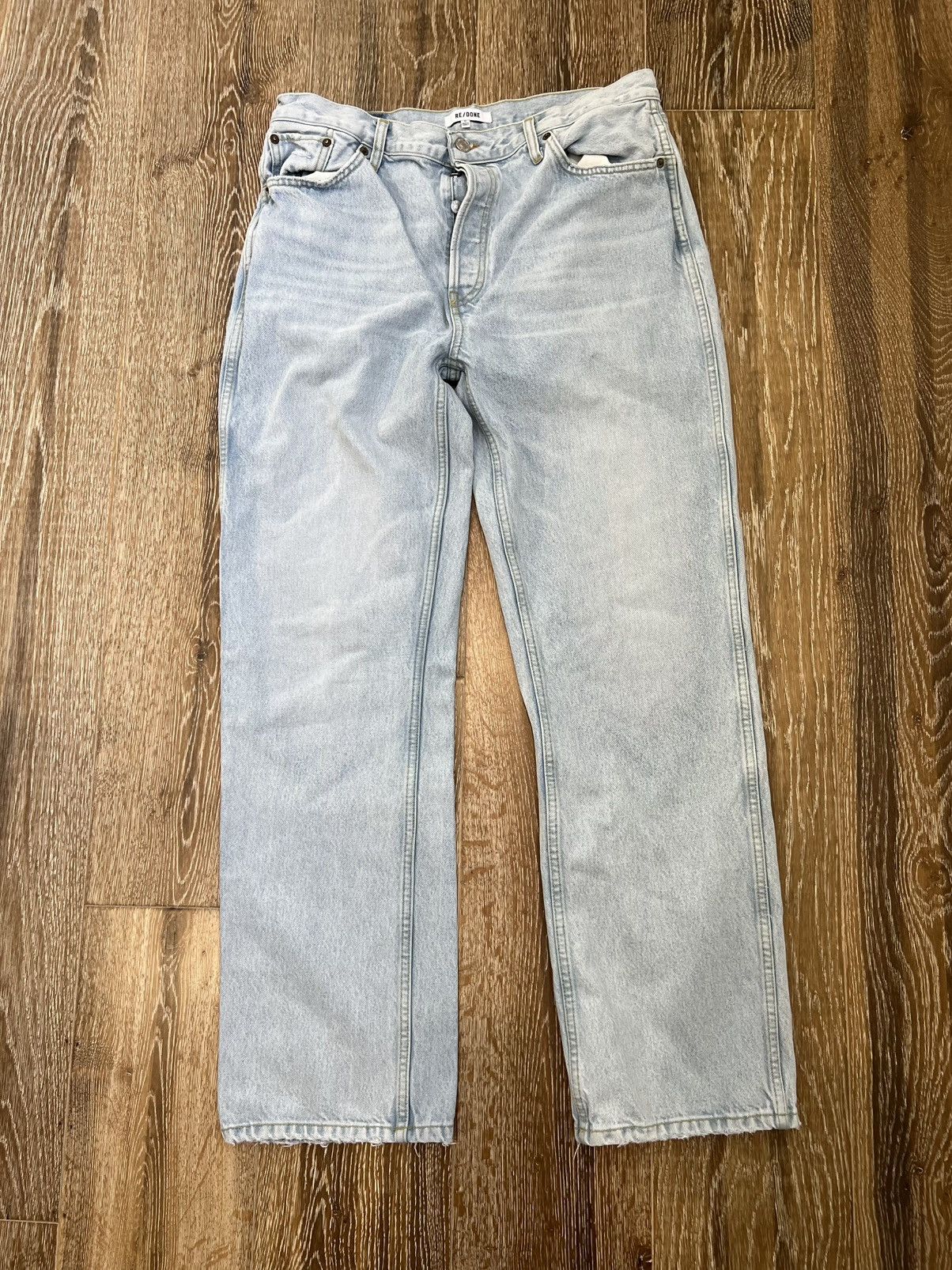 RE/DONE Re/done 90s High Rise Loose Jeans Size US 32 / EU 48 - 1 Thumbnail