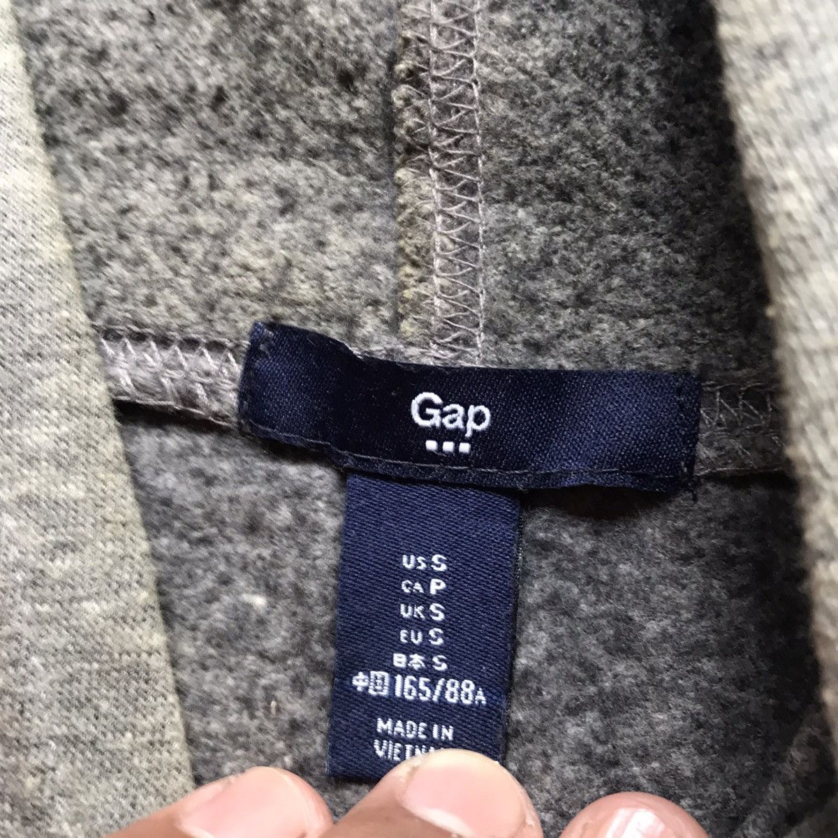 Gap Vintage Y2K Gap Spellout Hoodies Size US S / EU 44-46 / 1 - 9 Thumbnail