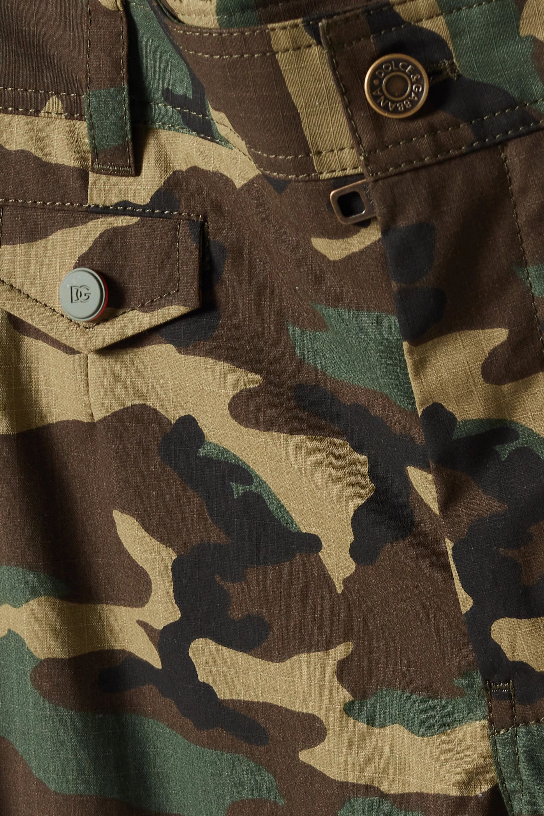 Dolce & Gabbana o1y0125 Cargo Pant in Military Green Size US 34 / EU 50 - 4 Thumbnail