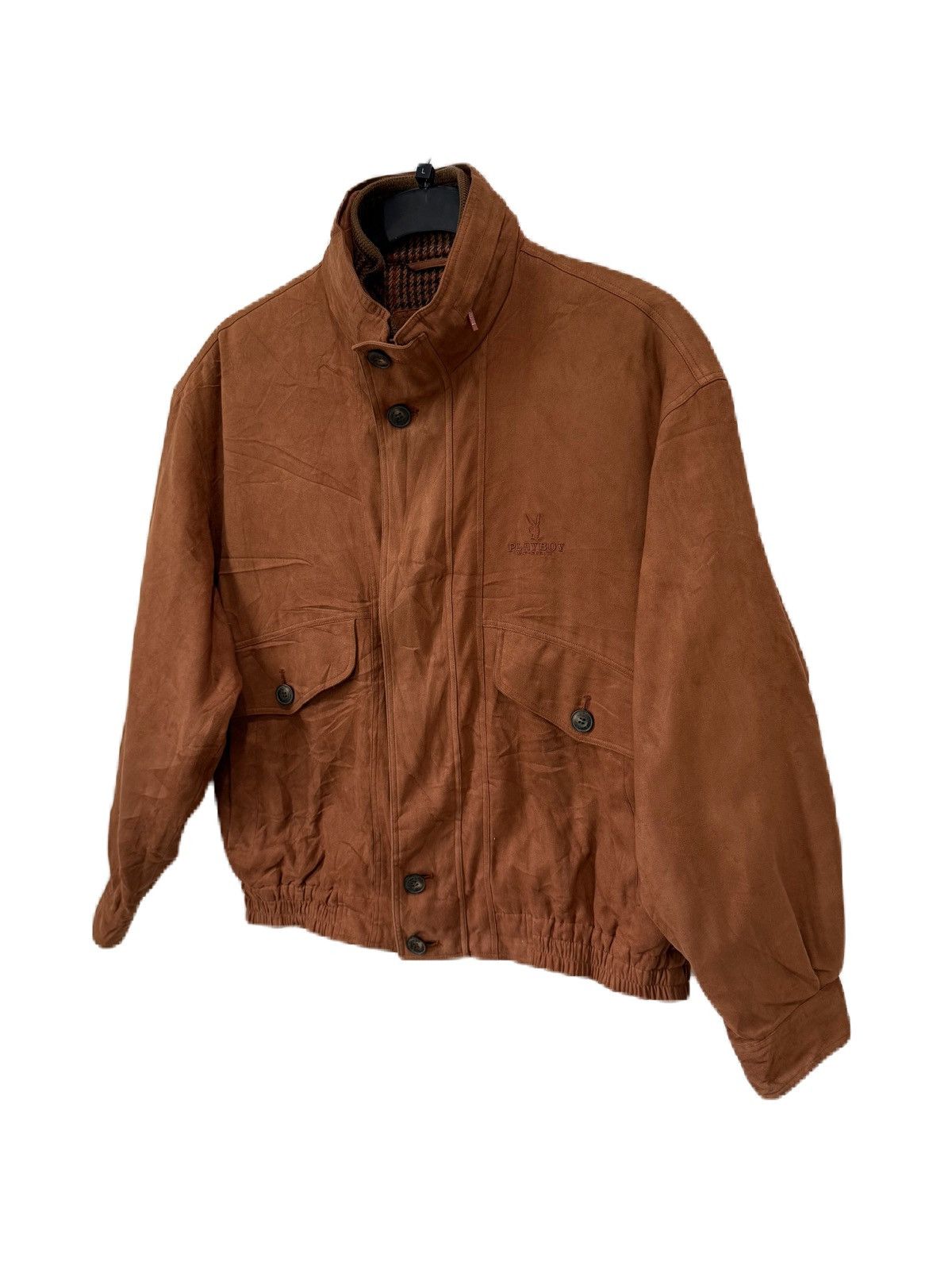 Playboy Vintage Playboy Sport Bomber Jacket Zipper Double Pocket Size US L / EU 52-54 / 3 - 3 Thumbnail