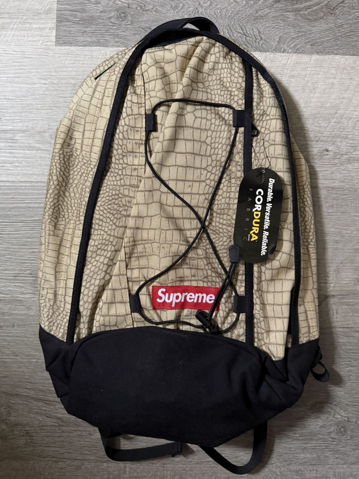 Supreme SUPREME SS13 CROCODILE PRINT BACKPACK Size ONE SIZE - 1 Thumbnail