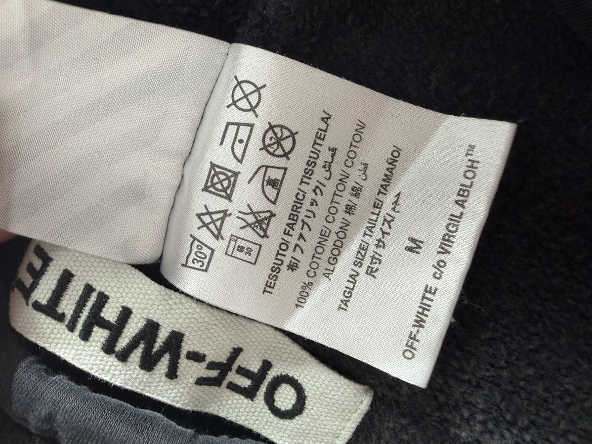 Off-White Off-White Arrow Sweatpants Black Yellow Size M Size US 34 / EU 50 - 4 Thumbnail